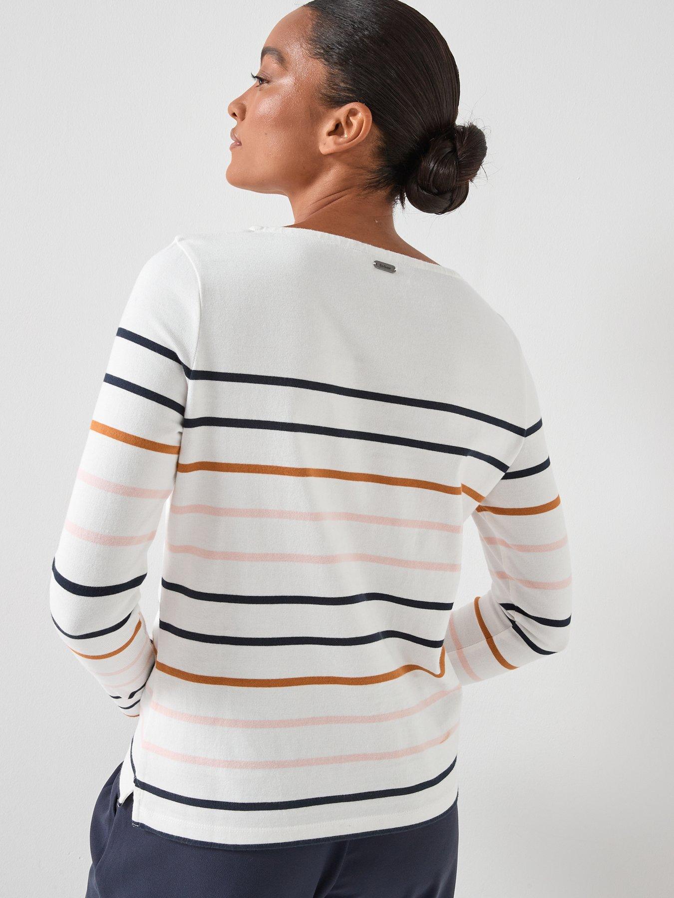  image of barbour-hawkins-top-white