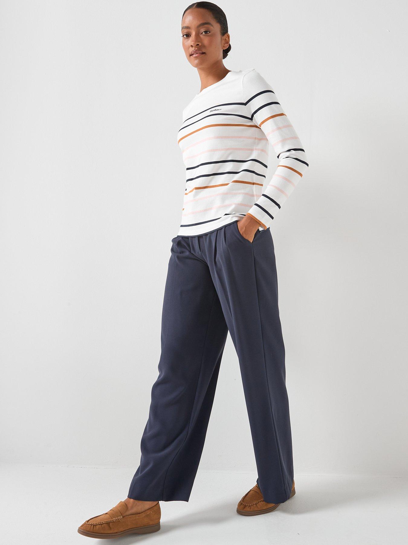  image of barbour-hawkins-top-white