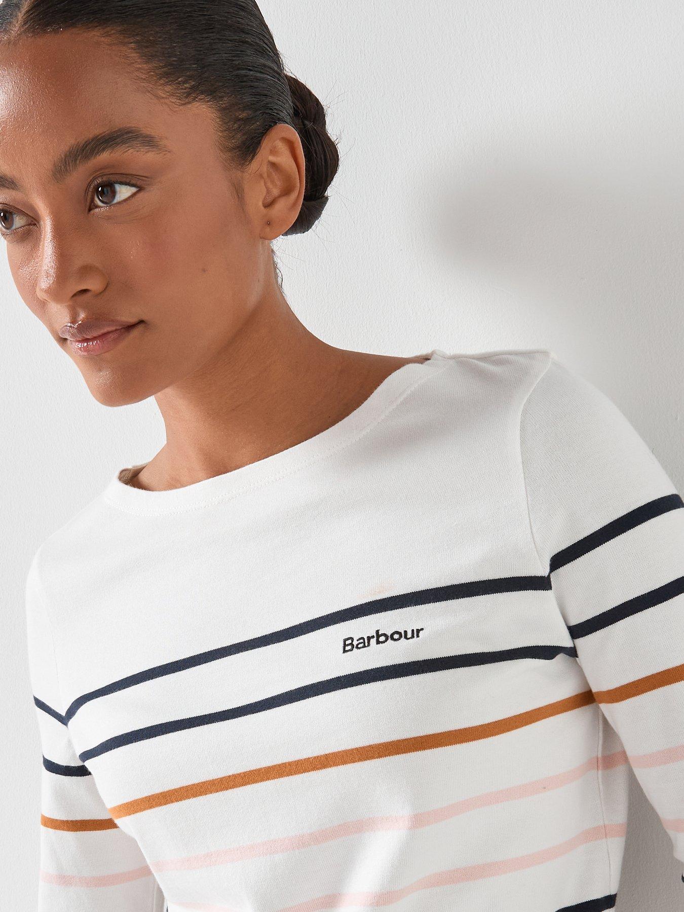  image of barbour-hawkins-top-white