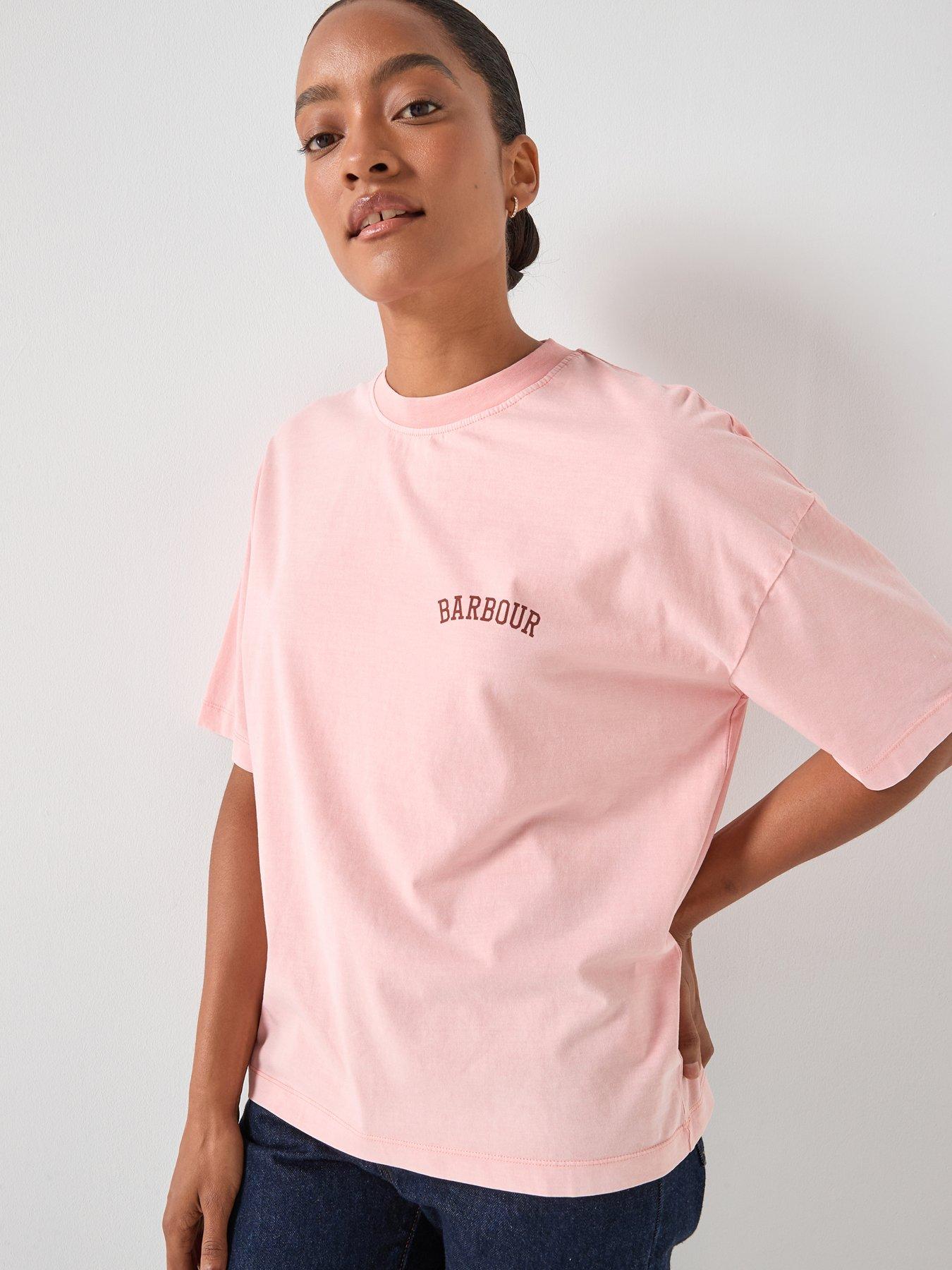 Barbour Claydon T-shirt - Pink