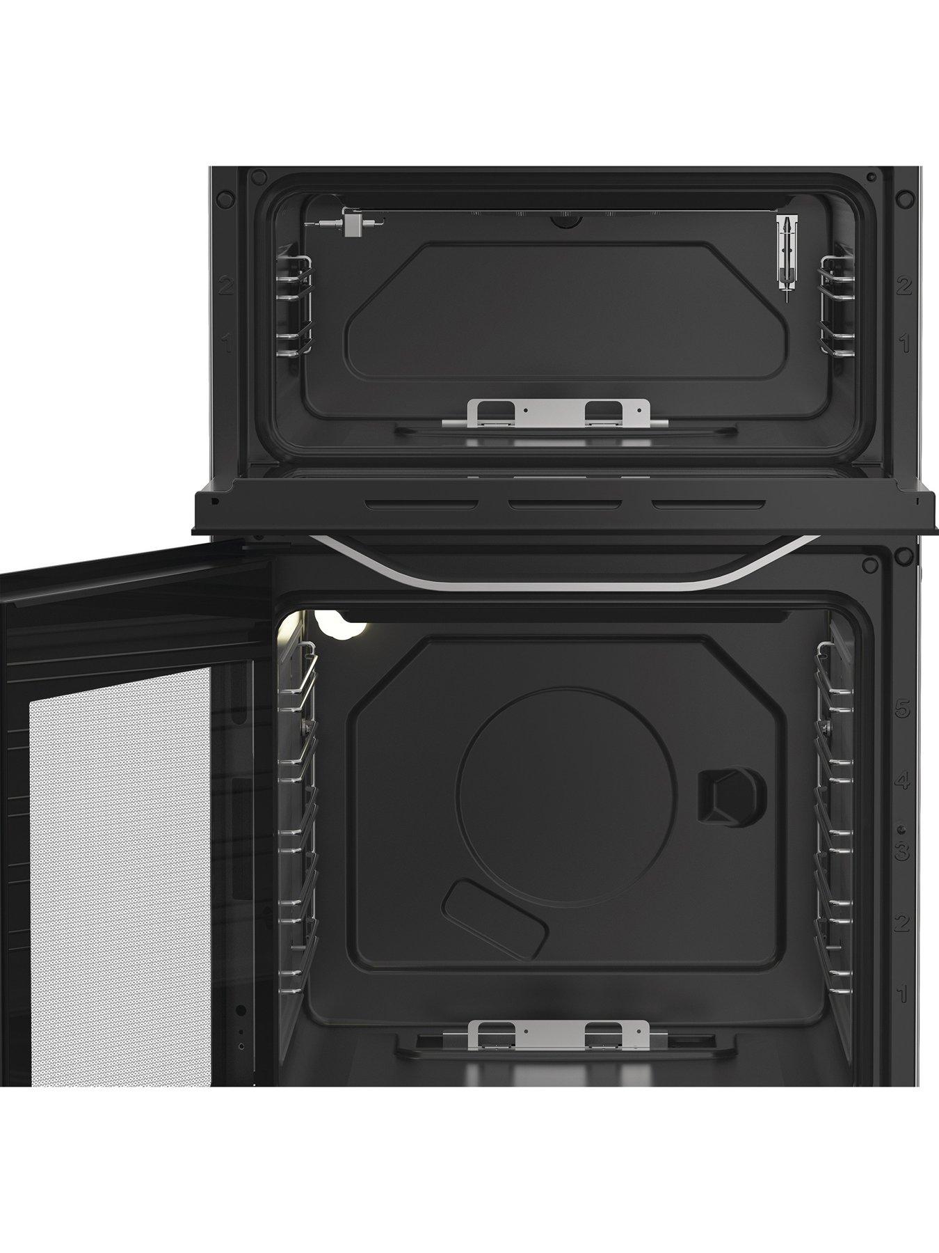 Image 4 of 6 of Hotpoint HDG5GCX 50cm Gas Double Cooker - Stainless Steel