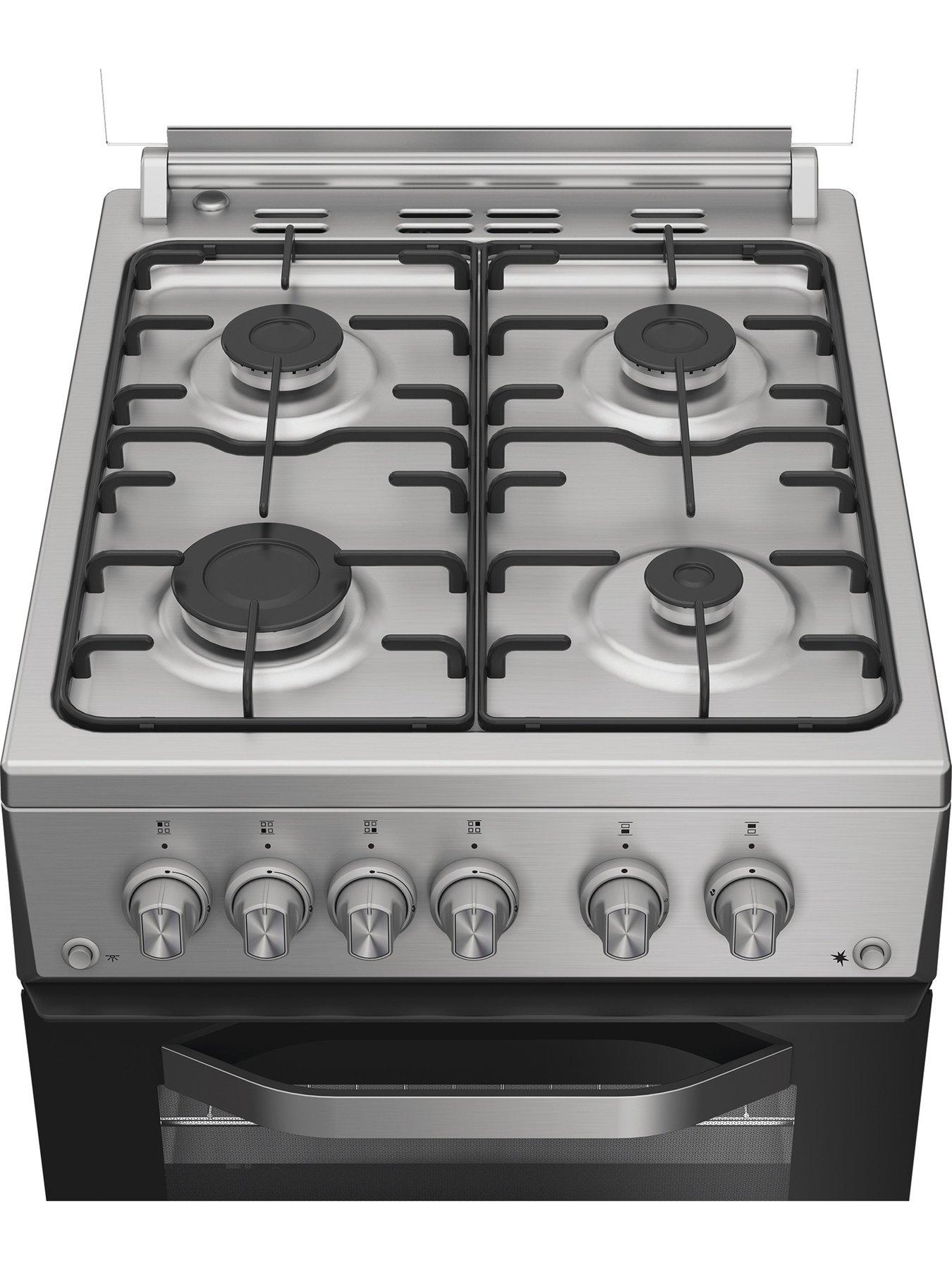 Image 5 of 6 of Hotpoint HDG5GCX 50cm Gas Double Cooker - Stainless Steel