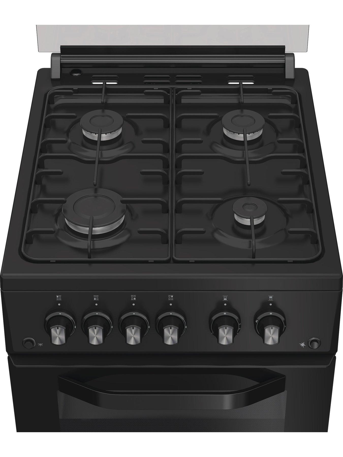 Image 5 of 6 of Hotpoint HDG5GCB 50cm Gas Double Cooker - Black