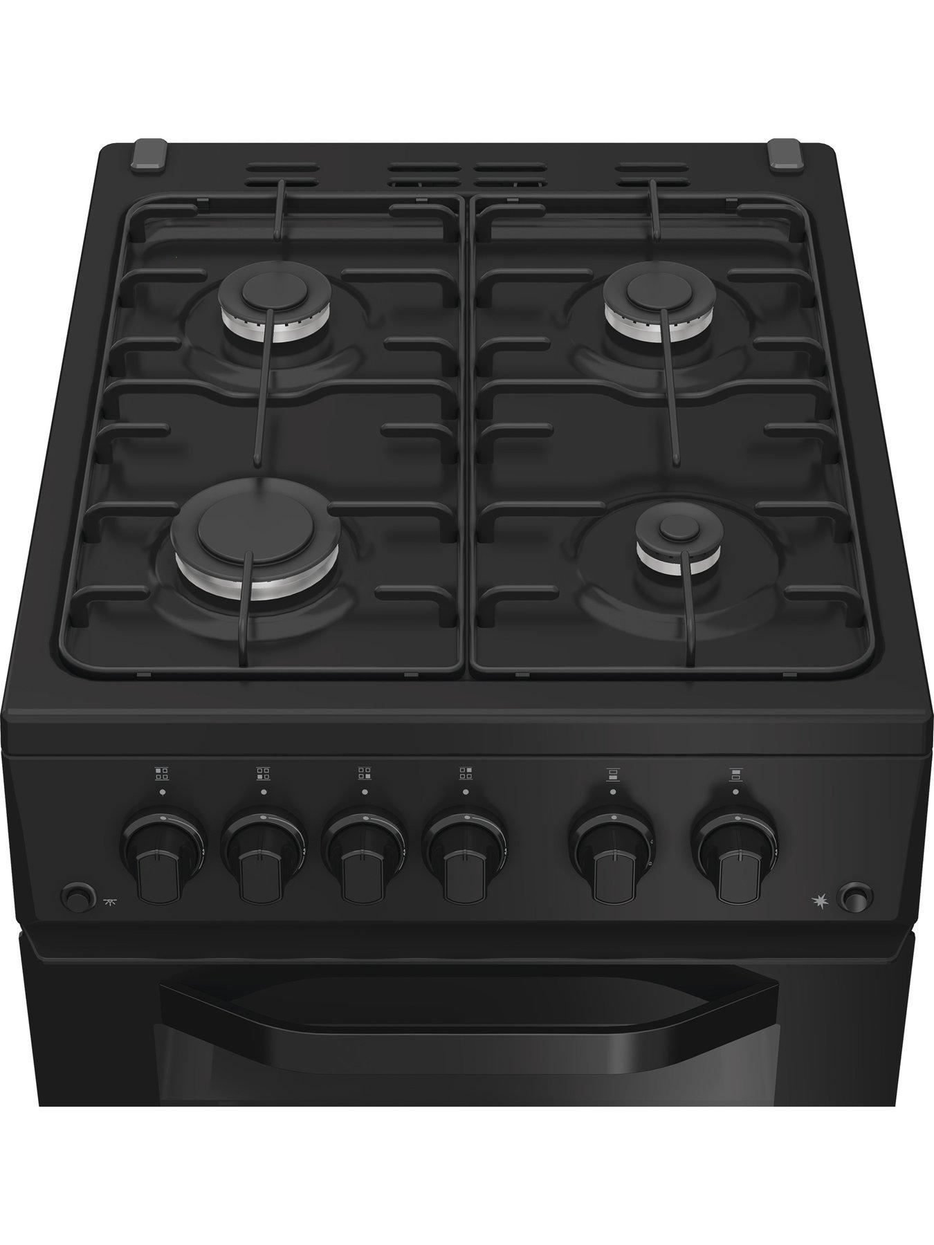Image 5 of 6 of Hotpoint HTG5GCB 50cm Gas Twin Cooker - Black