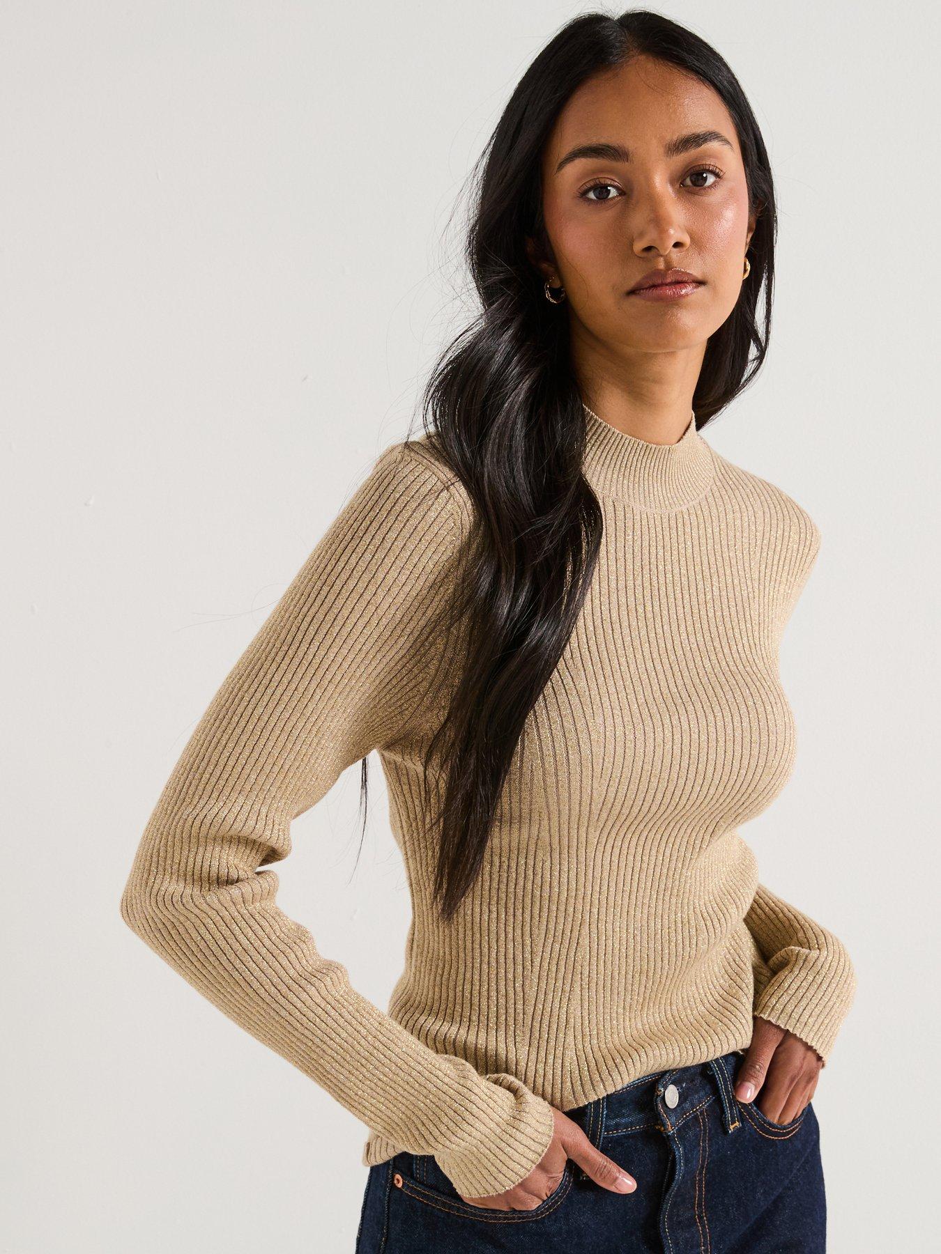 Barbour International Stella Knitted Jumper - Beige