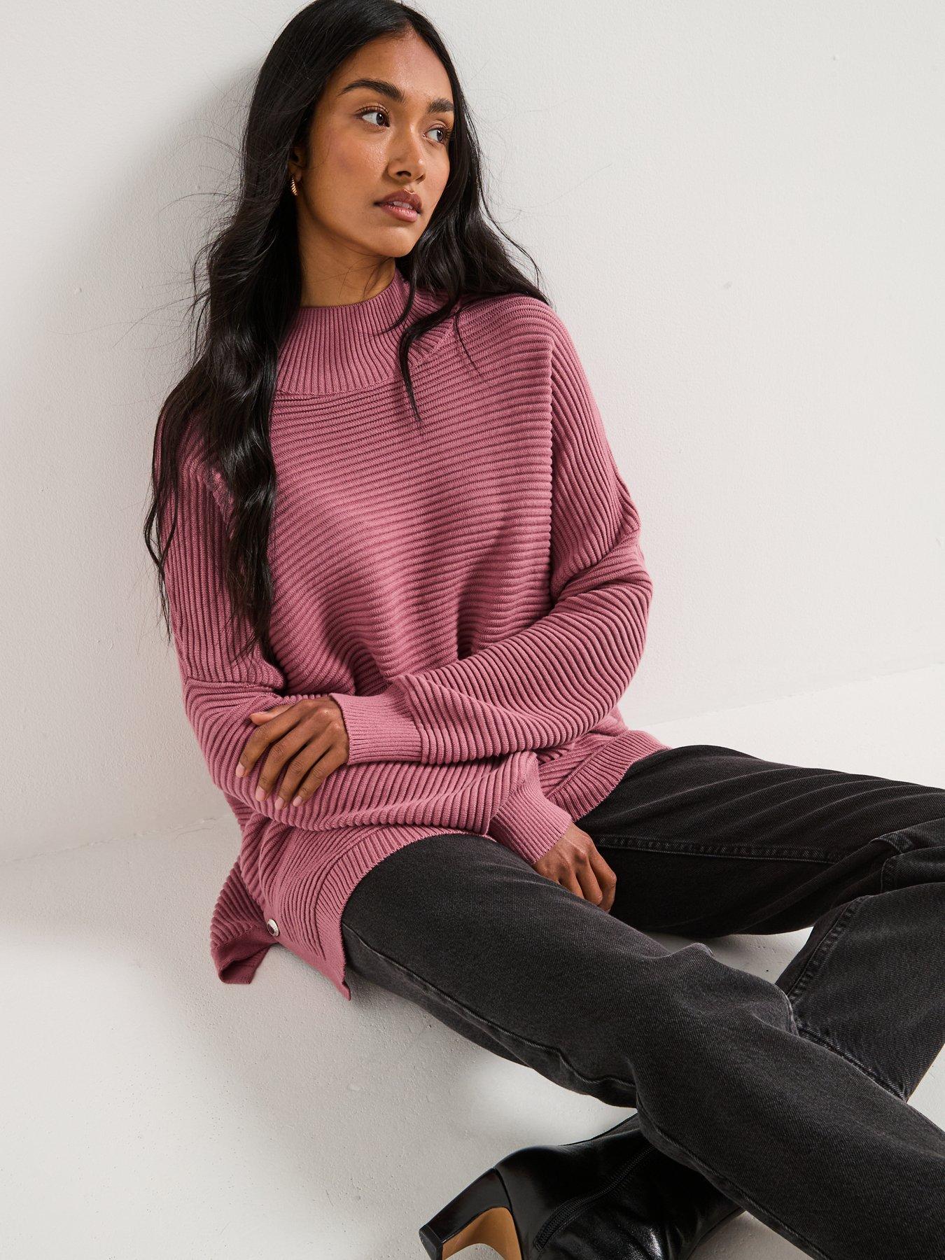 Image 4 of 6 of Barbour International BIntl Kaia Knitted Jumper - Pink