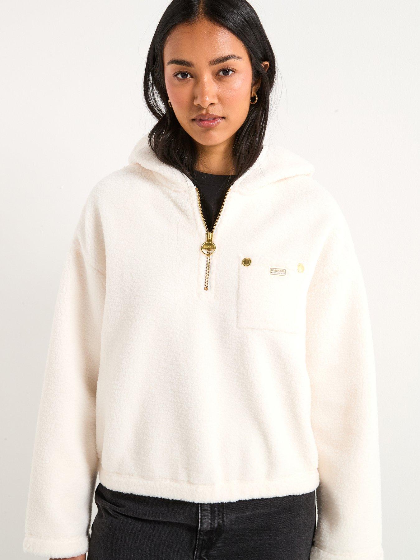 undefined Lola Fleece Hoodie - Off White