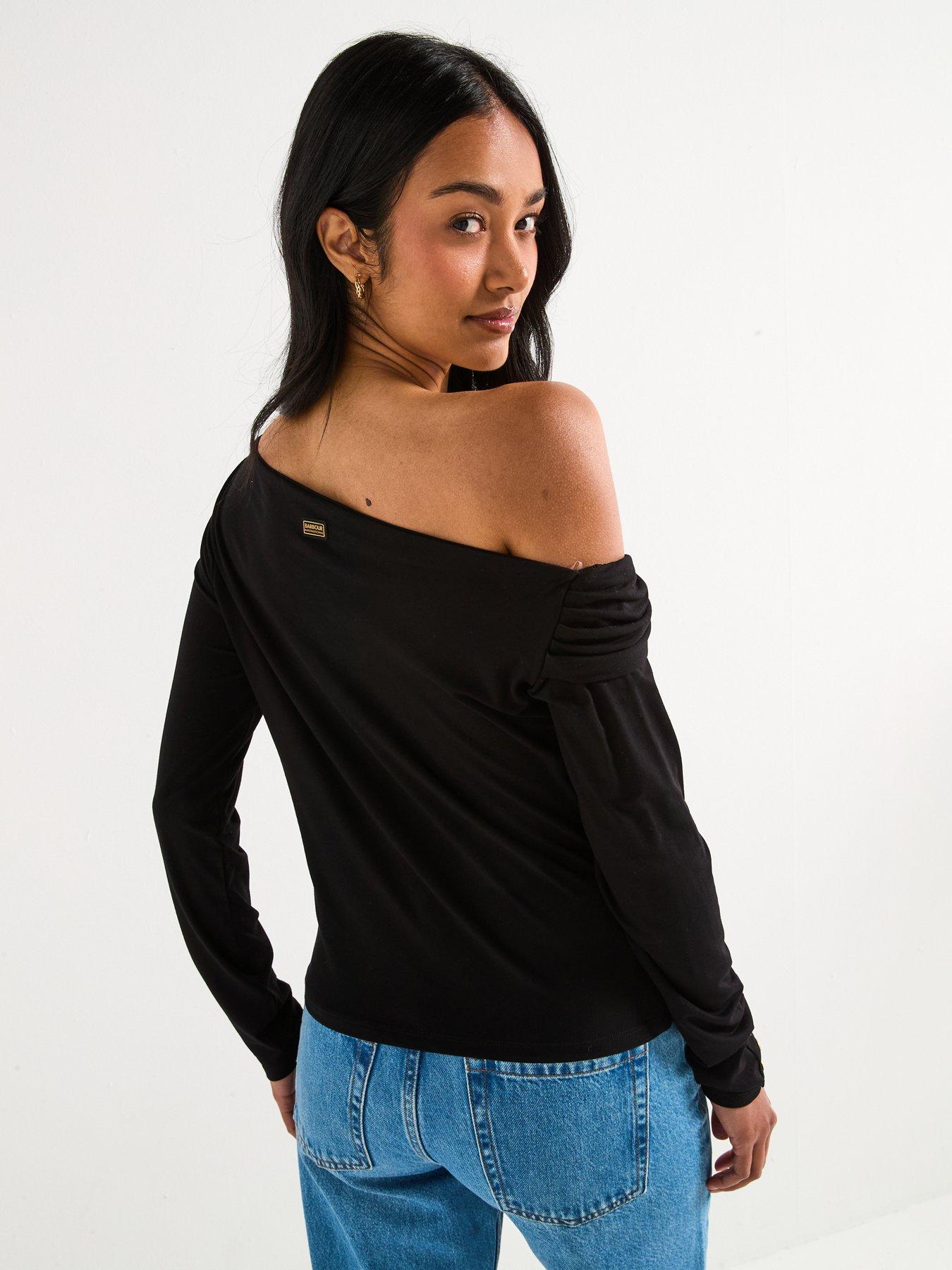Image 2 of 6 of Barbour International Juliana Top - Black