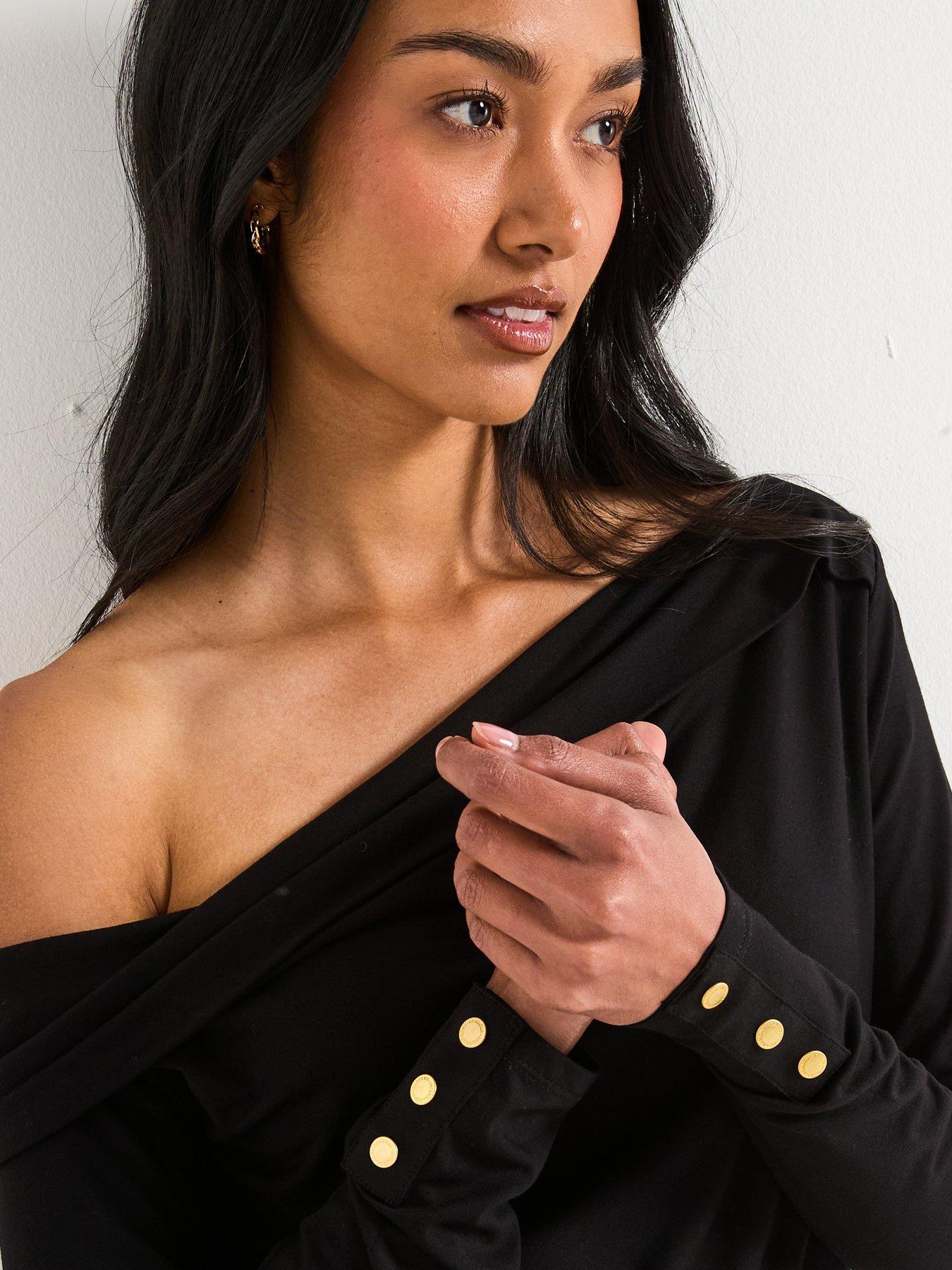 Image 5 of 6 of Barbour International Juliana Top - Black