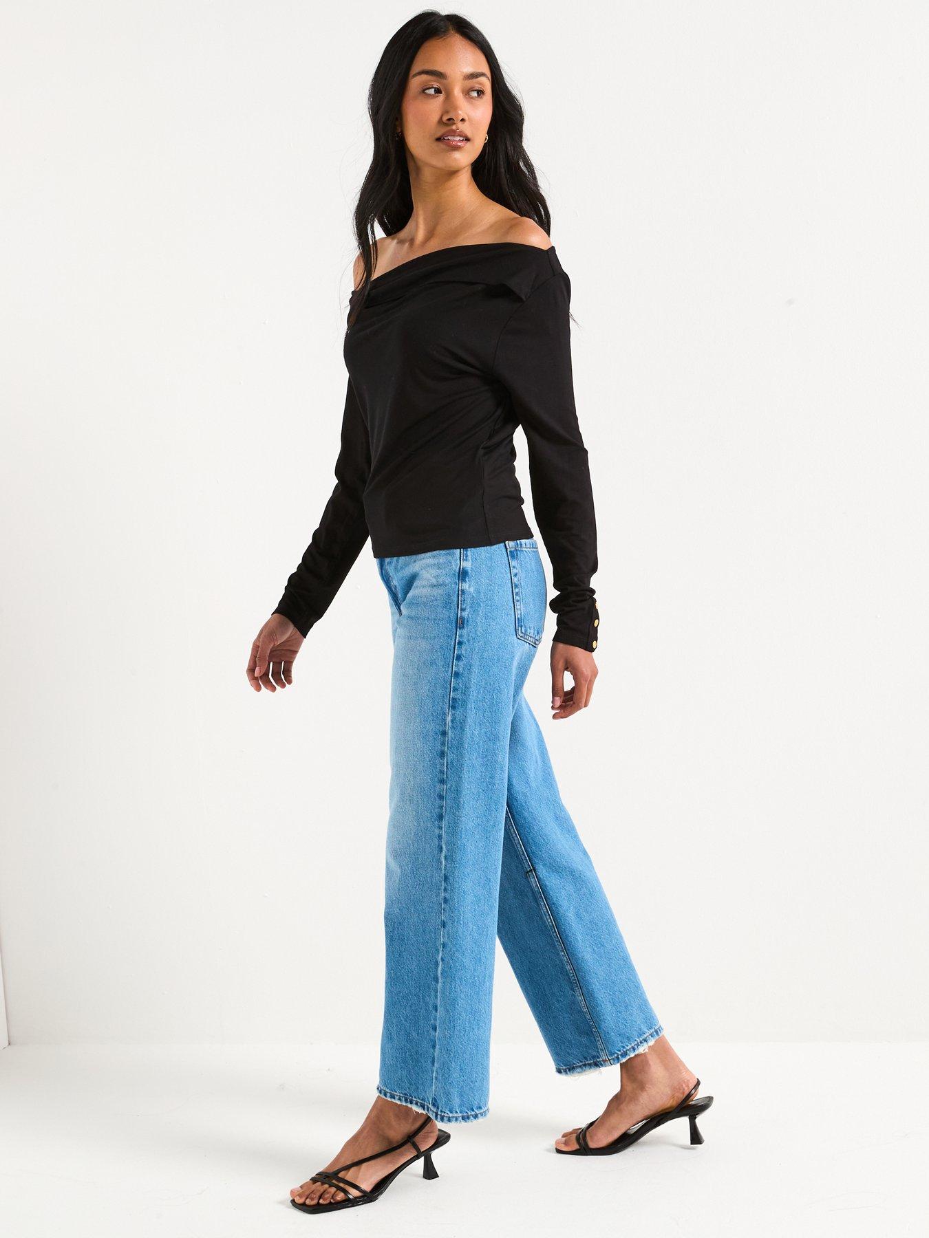 Image 6 of 6 of Barbour International Juliana Top - Black