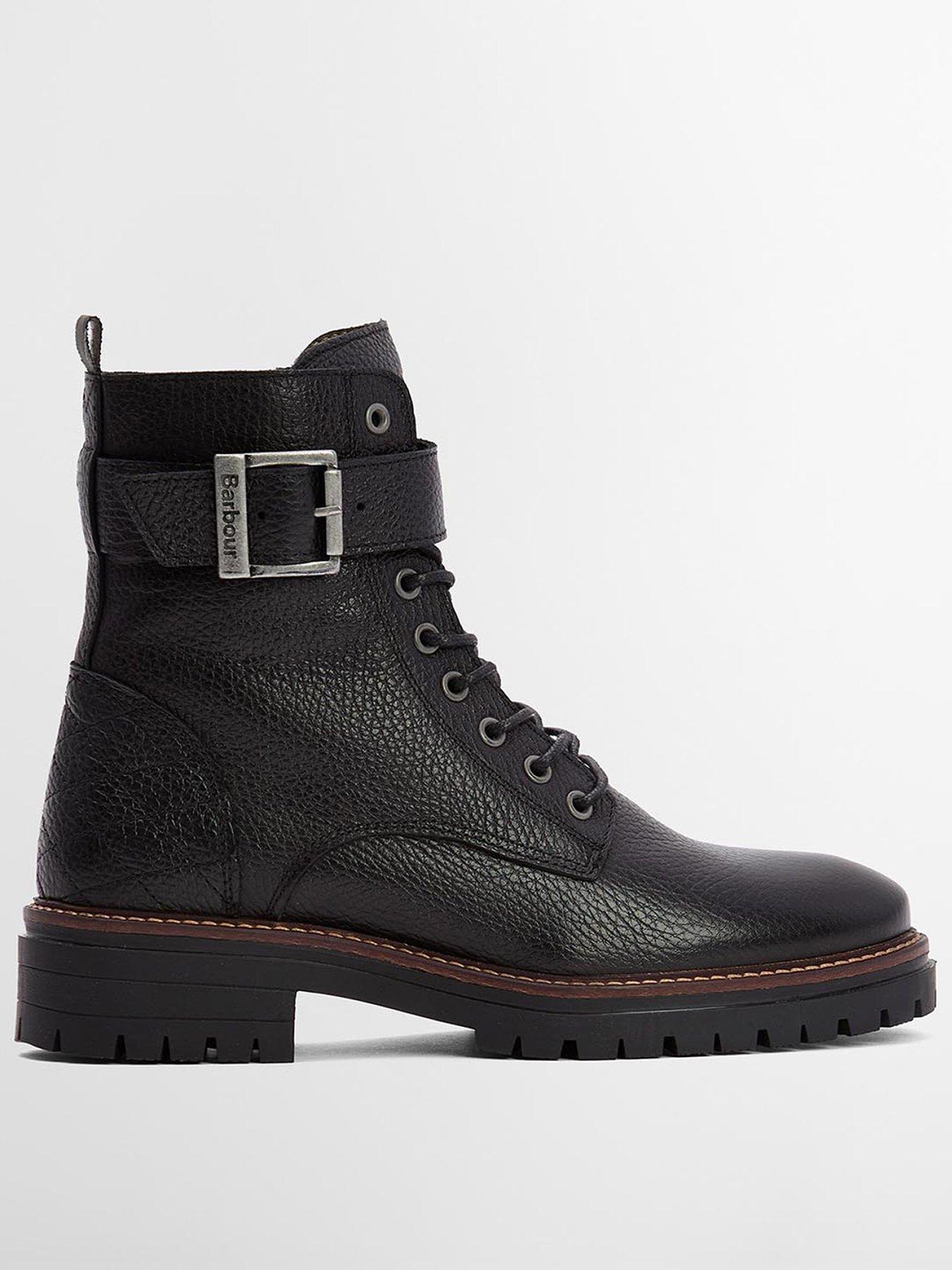 undefined Barbour Heidi Lace Up Boot - Black