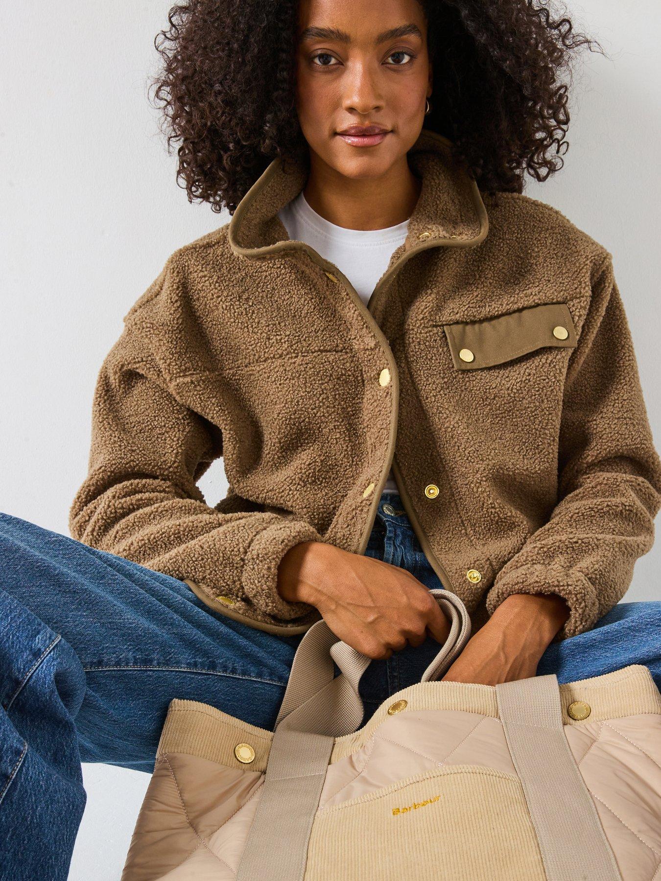 undefined Mabel Fleece - White