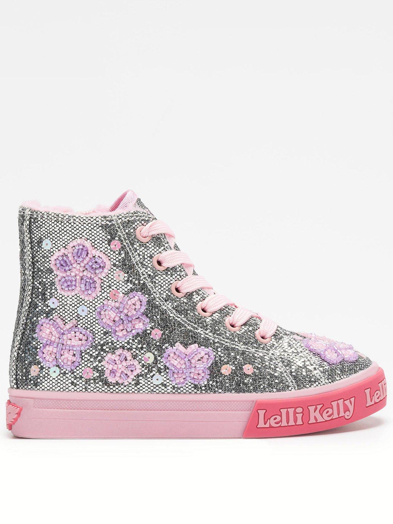 front image of lelli-kelly-taylor-shoe-silver