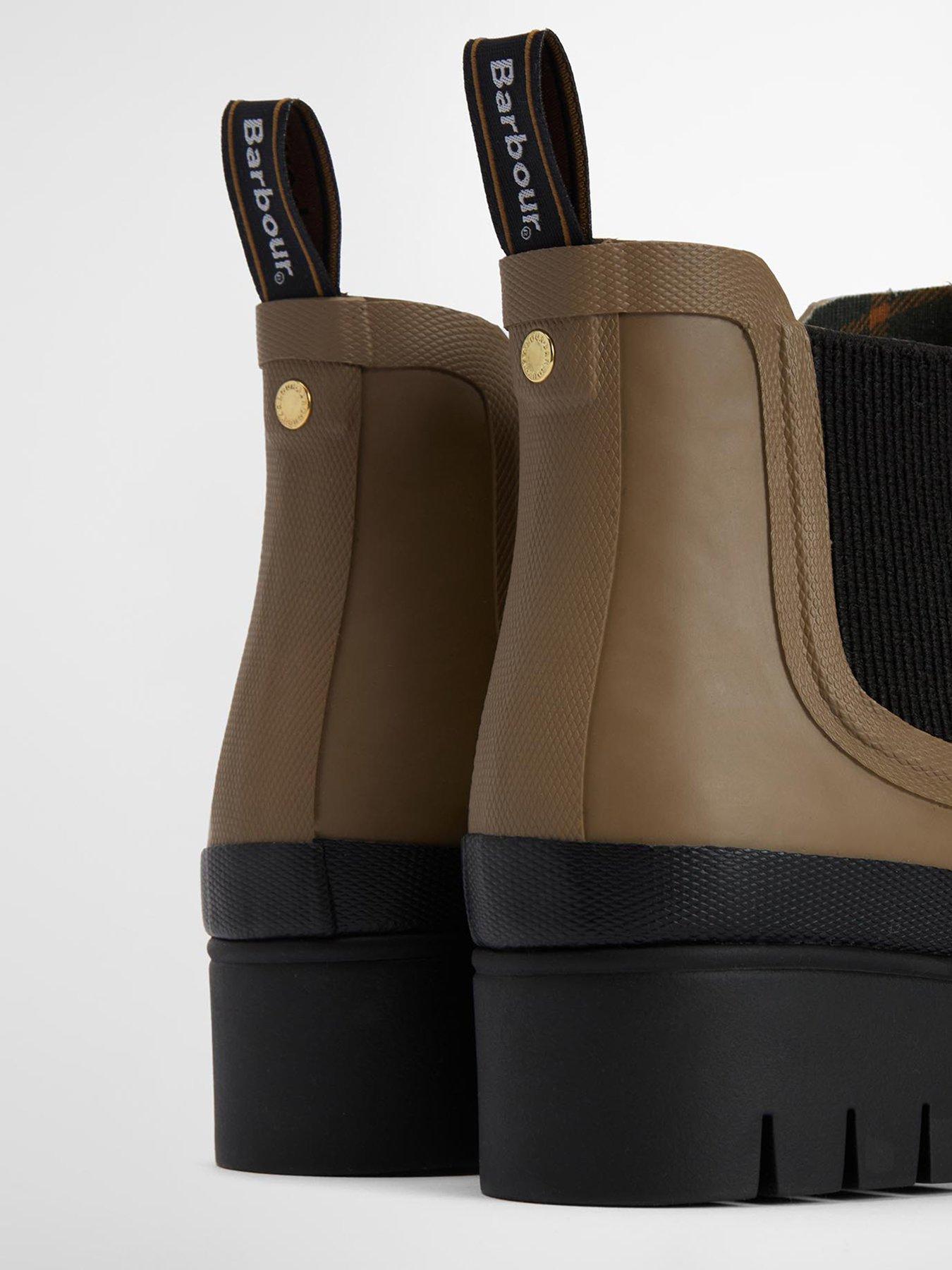 Image 7 of 7 of Barbour Halton Chelsea Welly - Brown