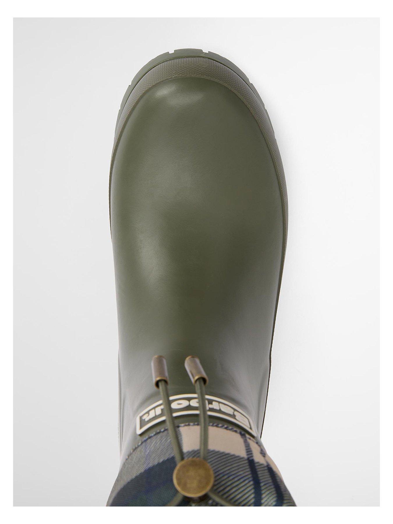  image of barbour-mowbray-mid-welly-green