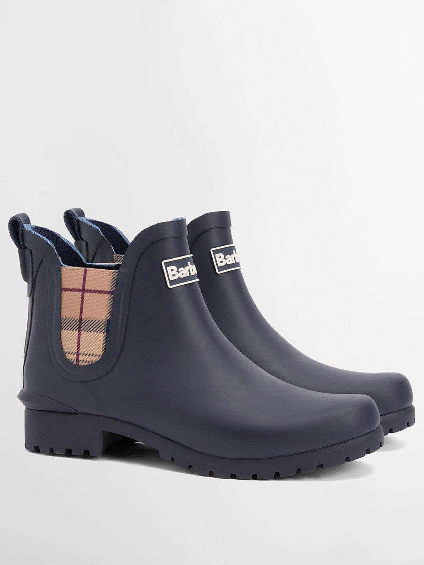 image of barbour-wilton-chelsea-wellies-navy
