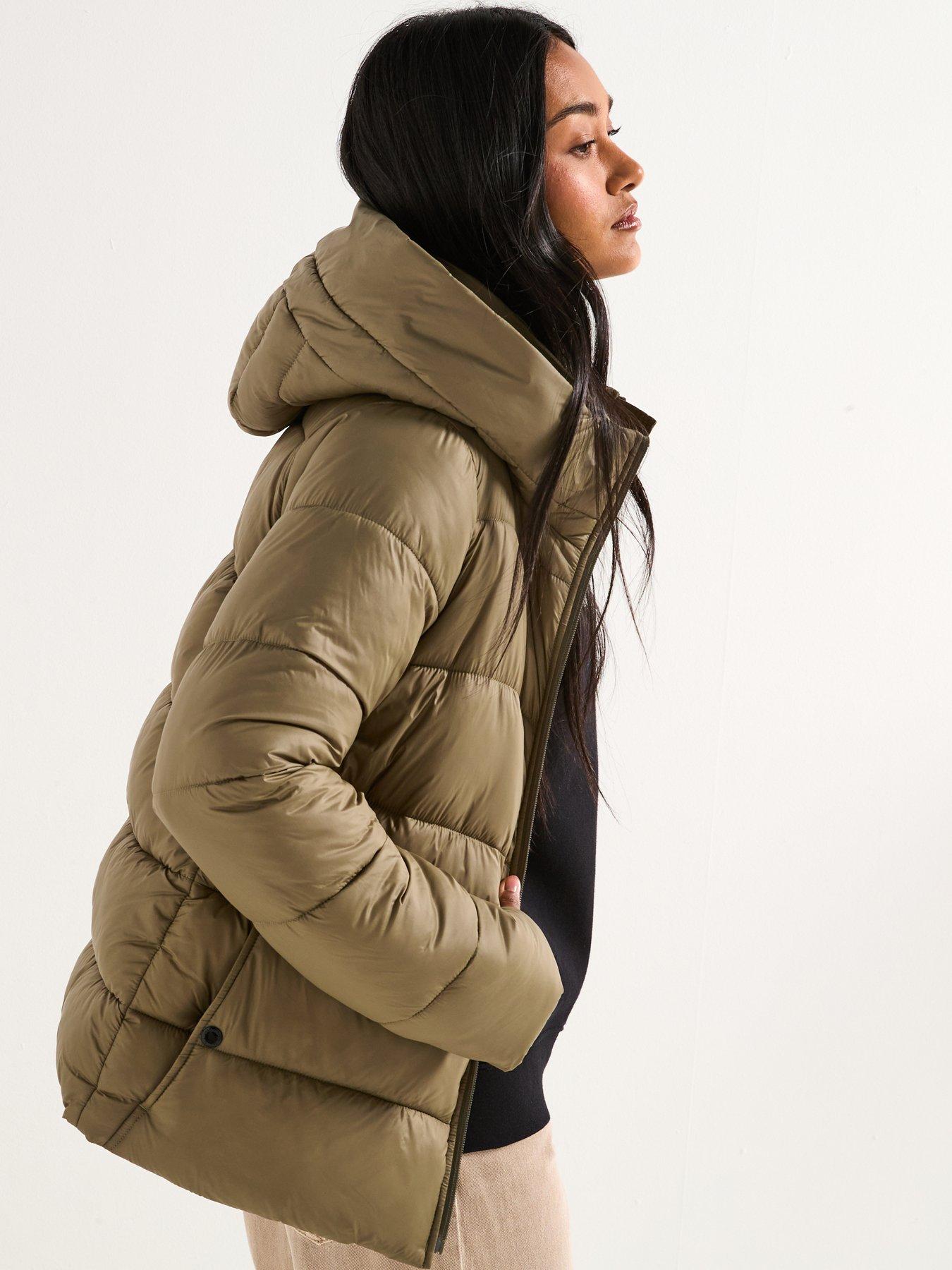 Image 4 of 6 of Barbour International Olivios Puffer Jacket - Khaki