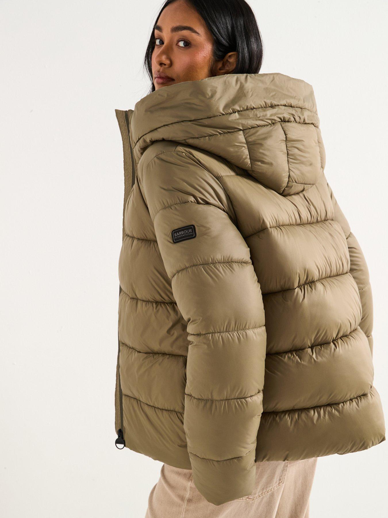 Image 6 of 6 of Barbour International Olivios Puffer Jacket - Khaki