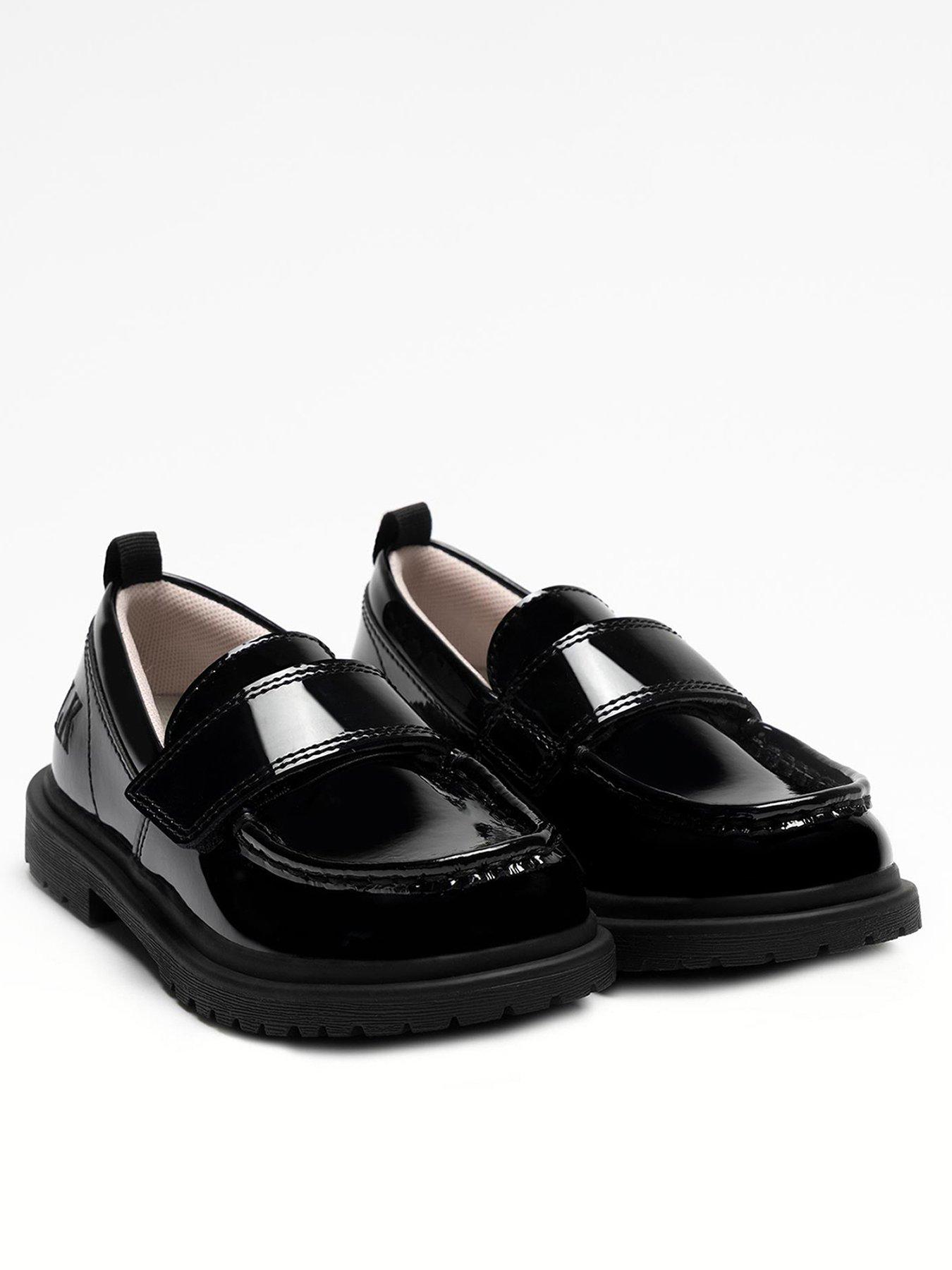 undefined Youth Camilla Patent School Shoe Loafer Miss Lk - Black
