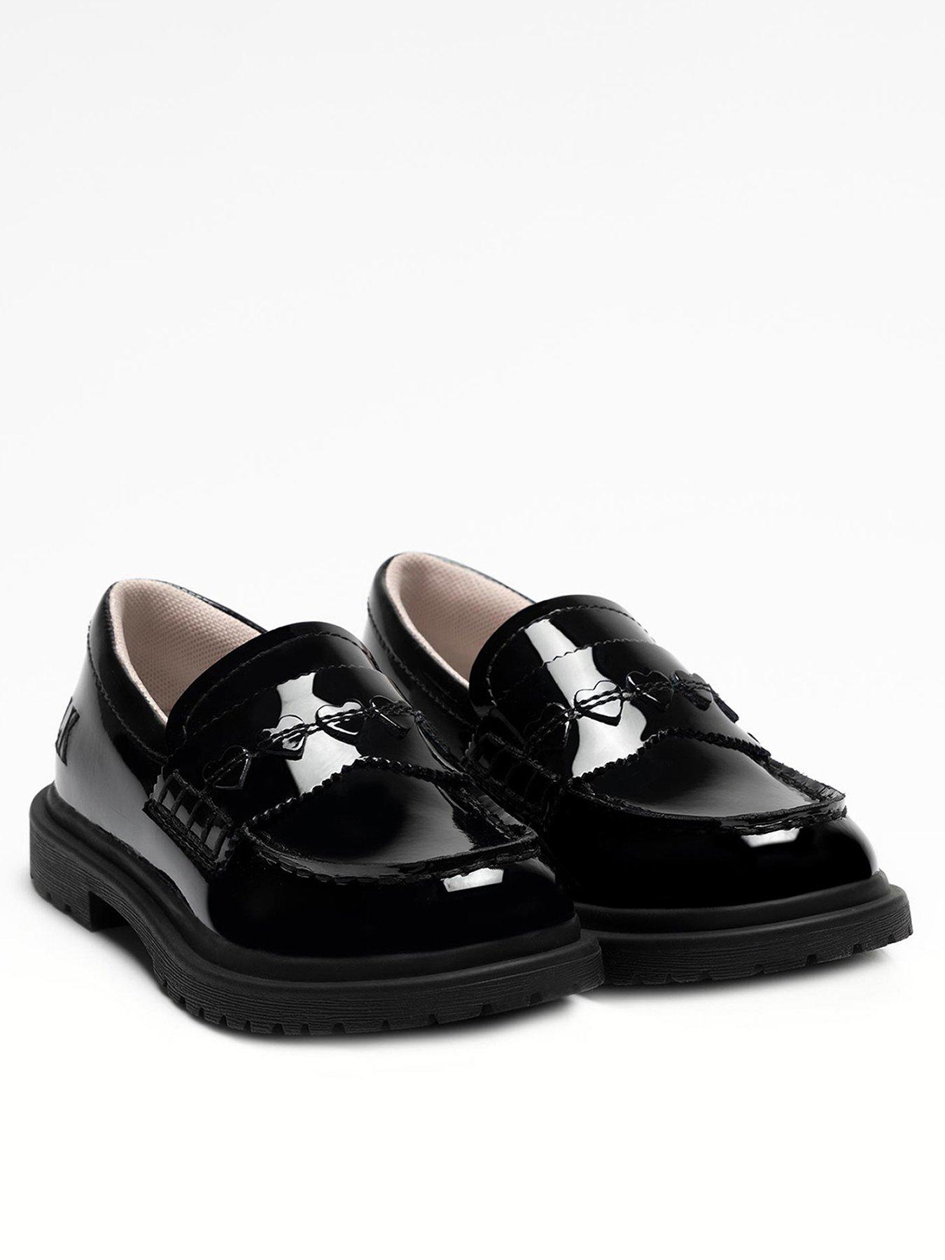 Lelli Kelly Youth Clara Patent School Shoe Loafer Miss Lk Black - Main Image