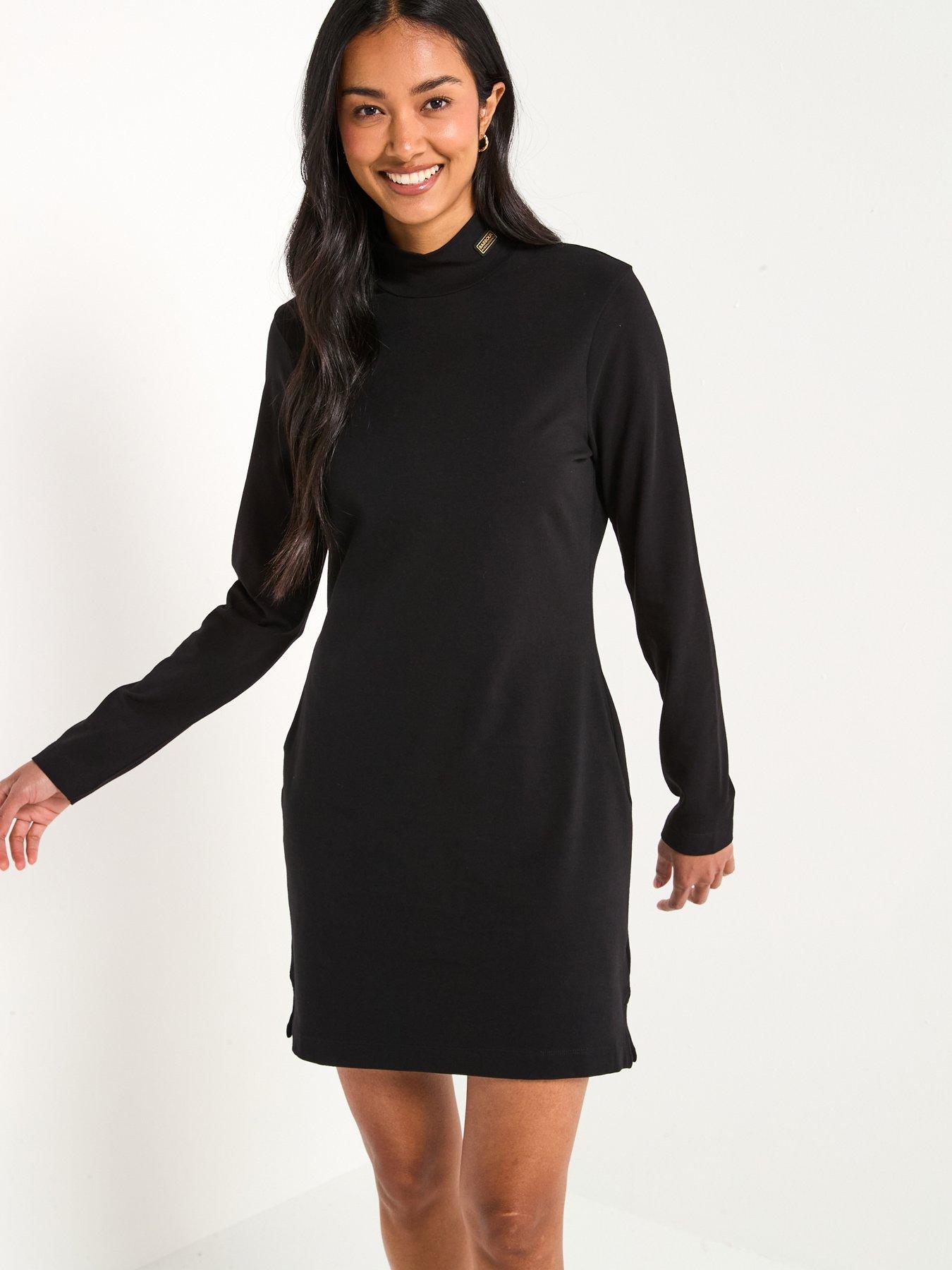 Image 1 of 6 of Barbour International B.intl Kylie Mini Dress - Black