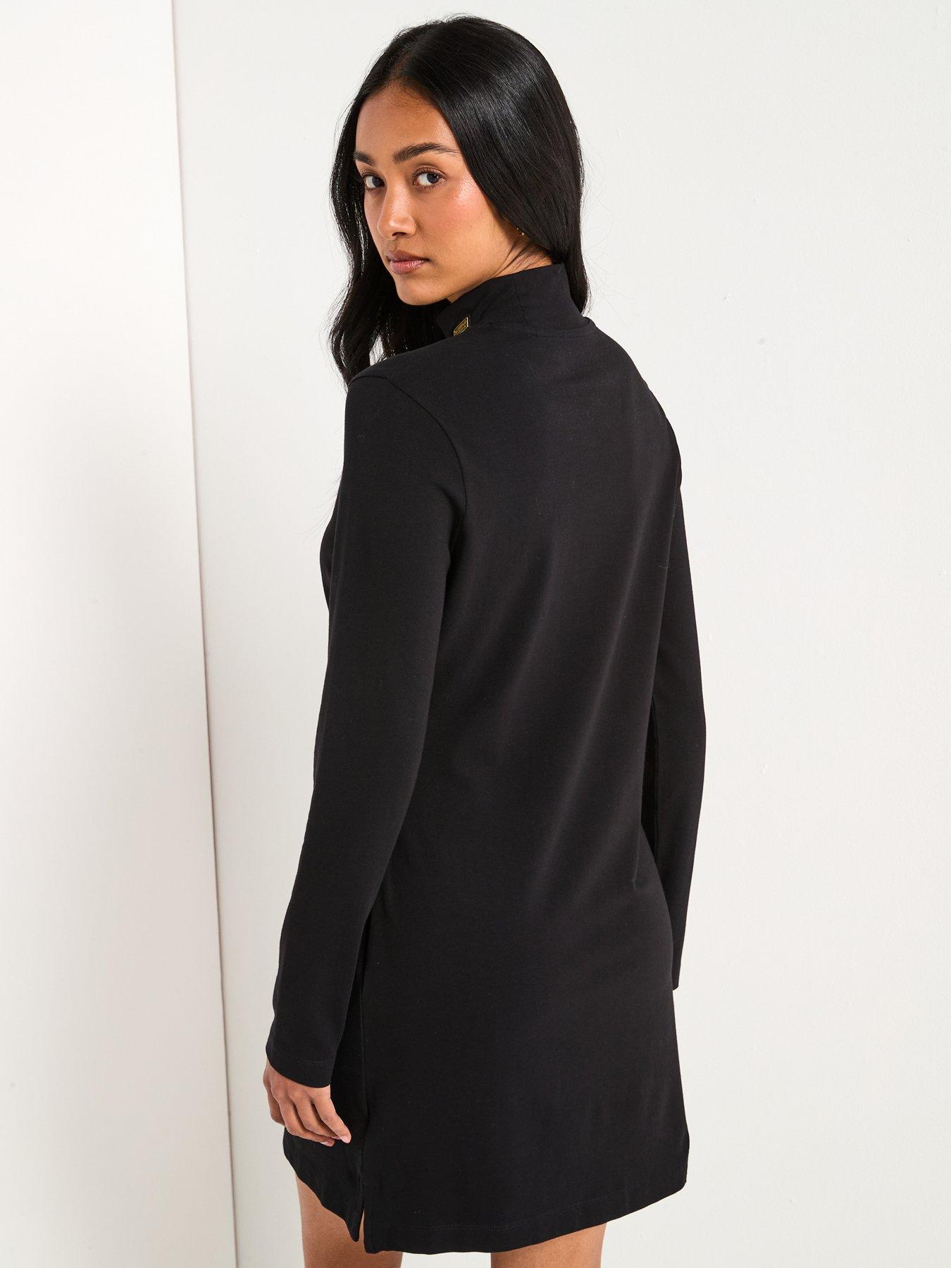 Image 2 of 6 of Barbour International B.intl Kylie Mini Dress - Black