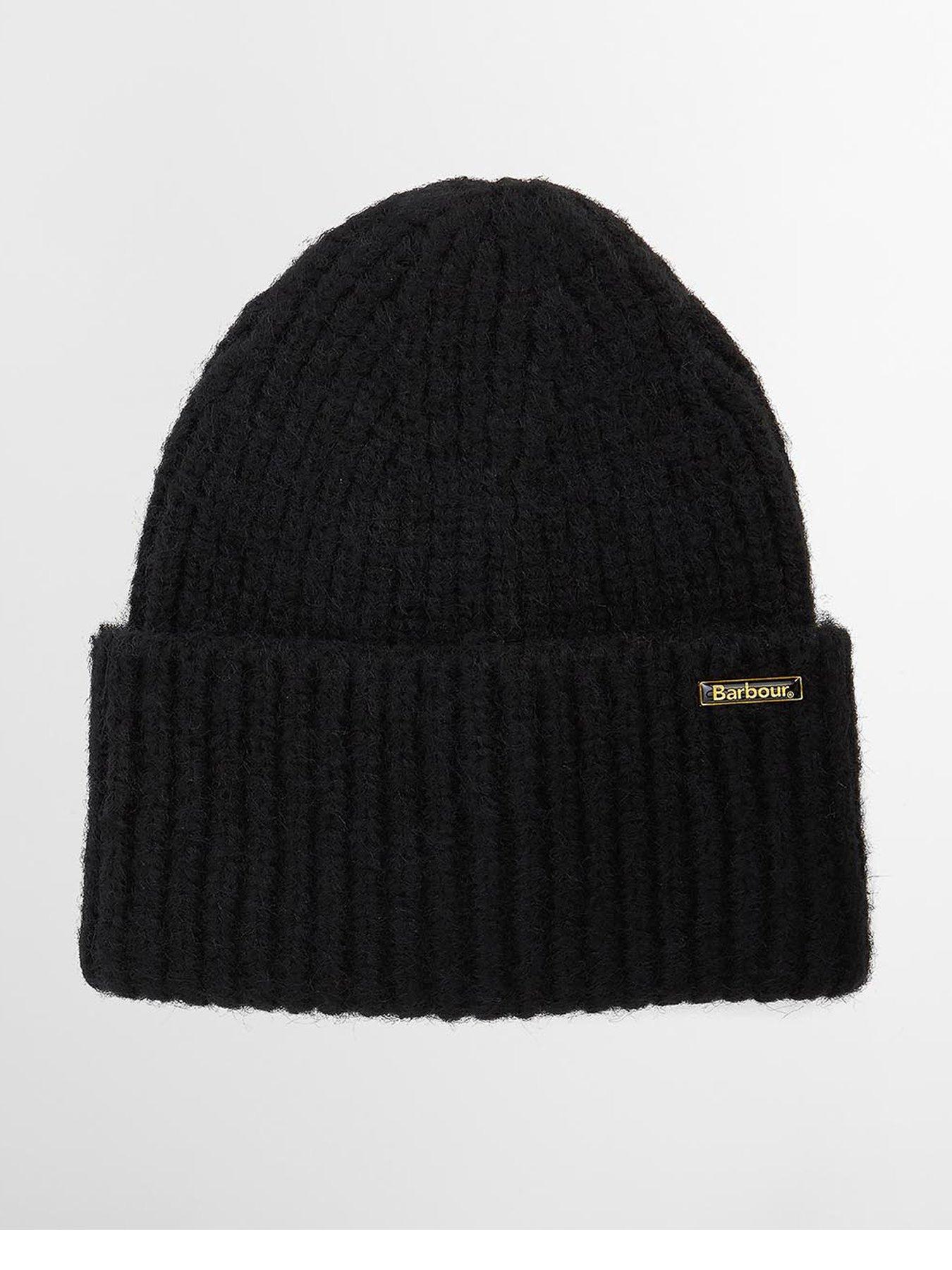  image of barbour-meryl-beanie-hat-black