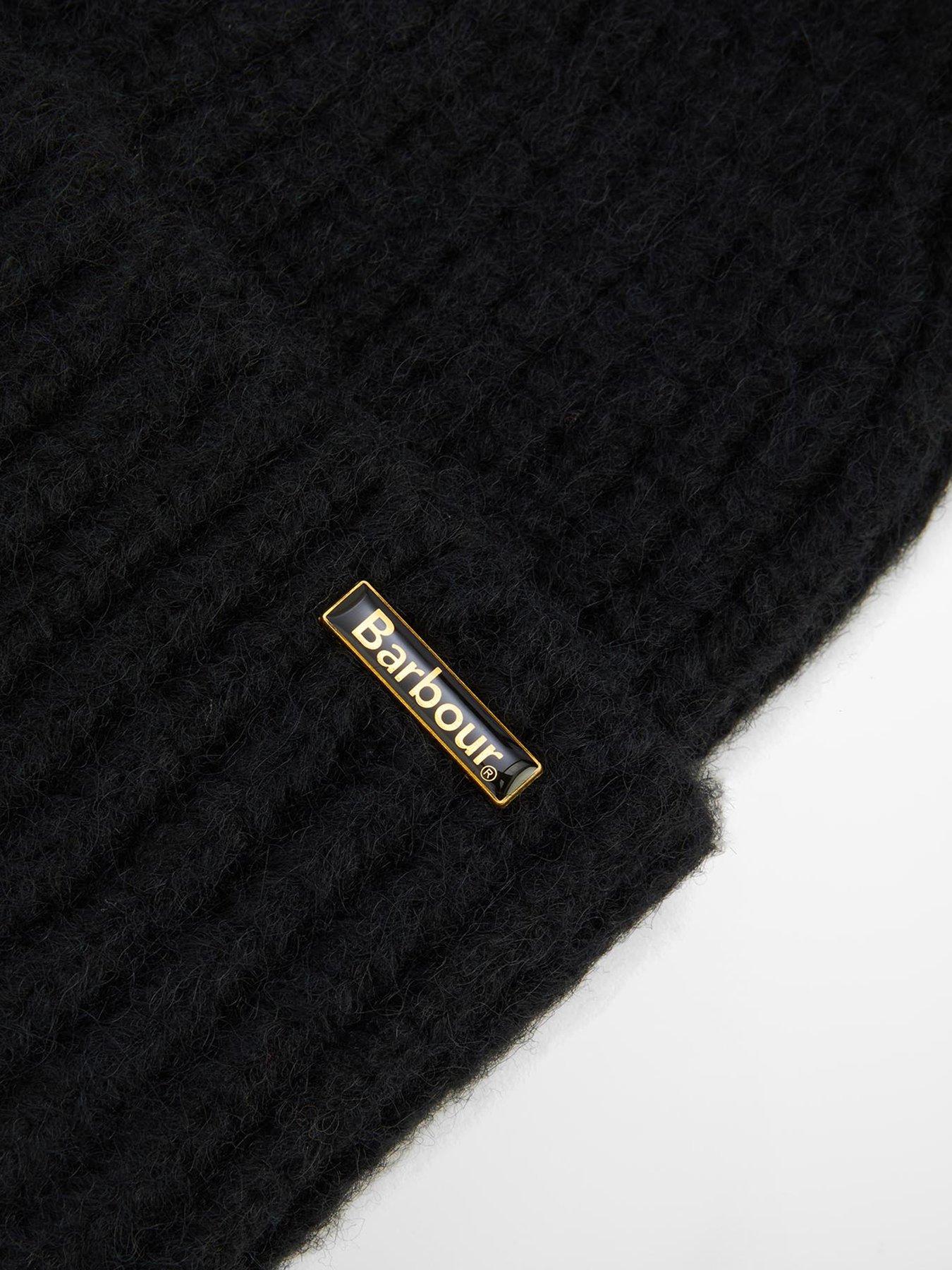  image of barbour-meryl-beanie-hat-black
