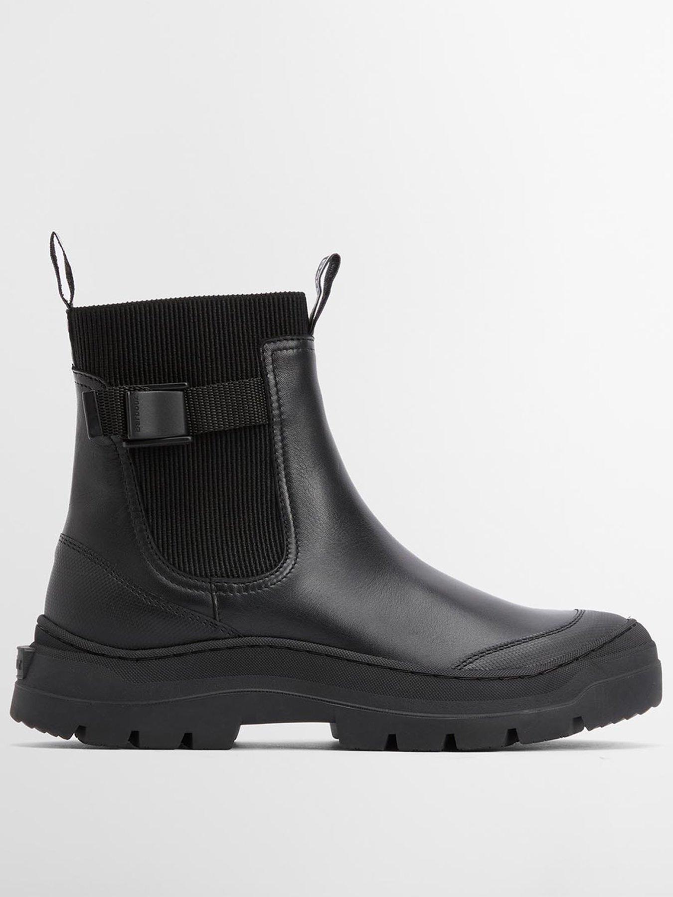 image of barbour-klara-chelsea-boot-black