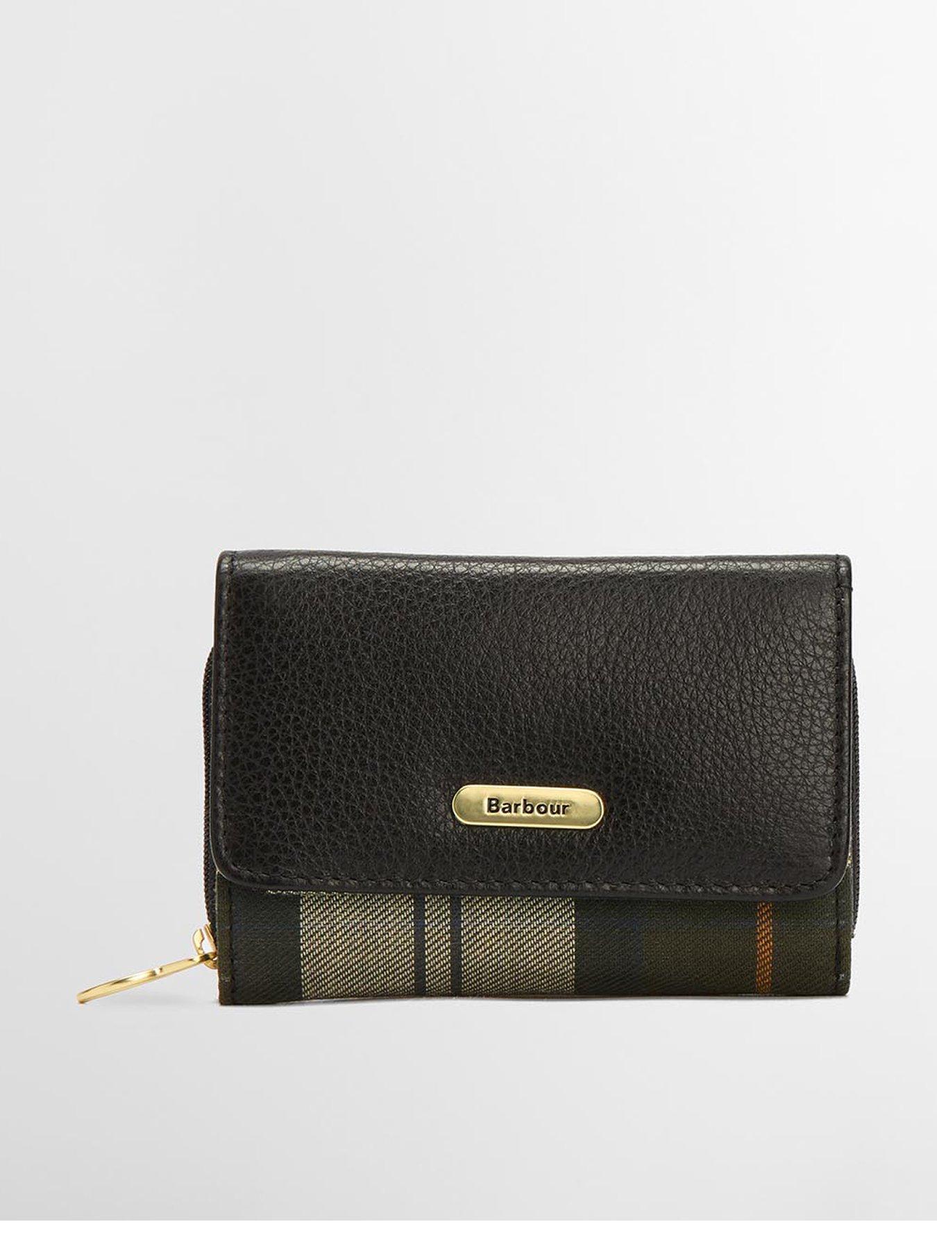 undefined Rosa Leather French Purse - Black