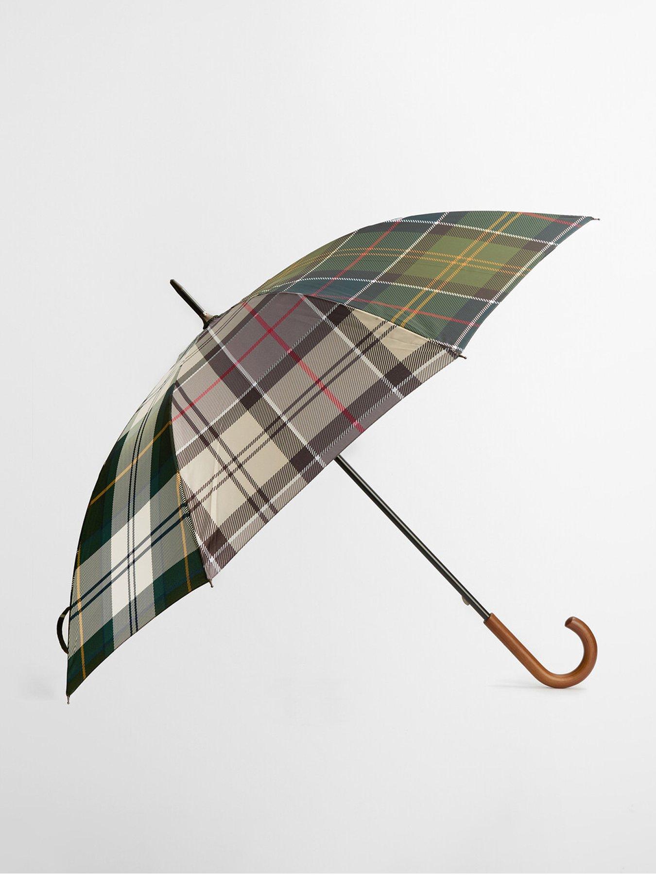 undefined Tartan Full Length Umbrella - Multi