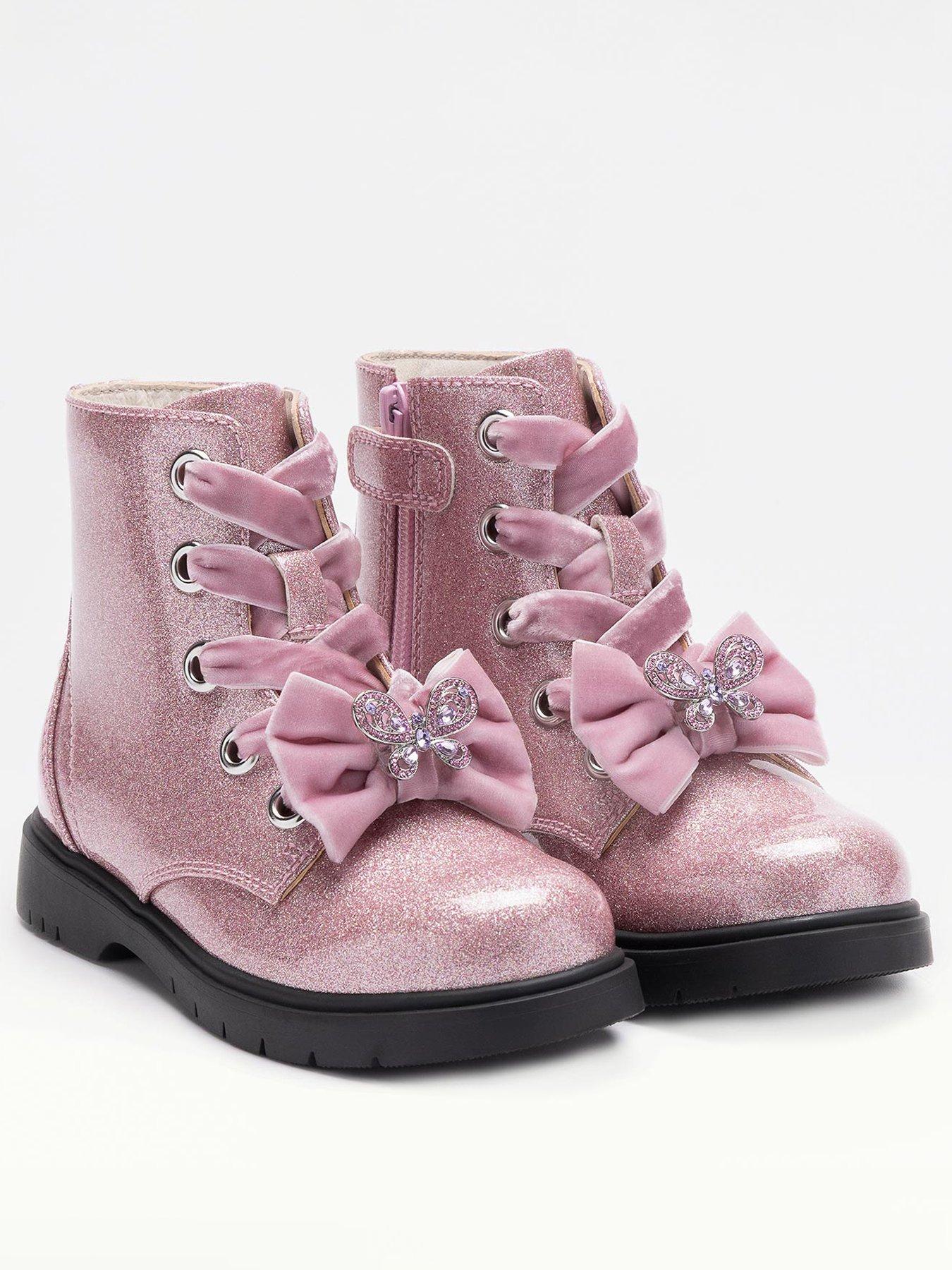Image 2 of 3 of Lelli Kelly Boots -&nbsp;Fior Di Fiocco Stivale&nbsp; - Pink