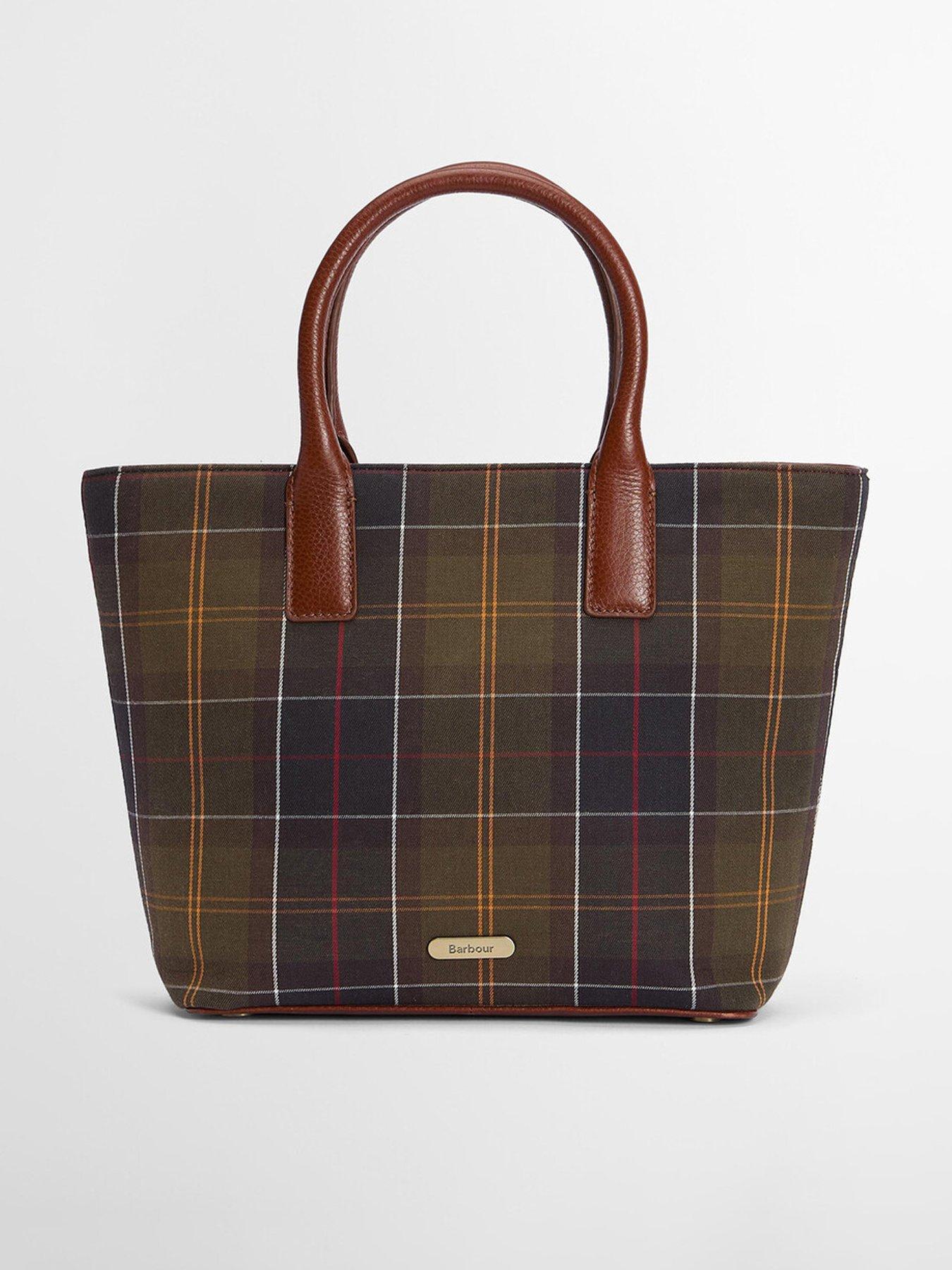 Barbour Birch Tartan Tote Bag - Green