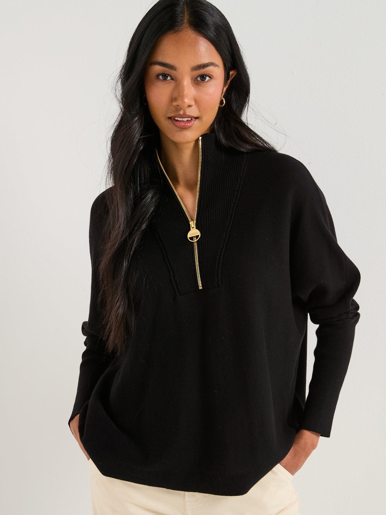 undefined Lola Knitted Jumper - Black