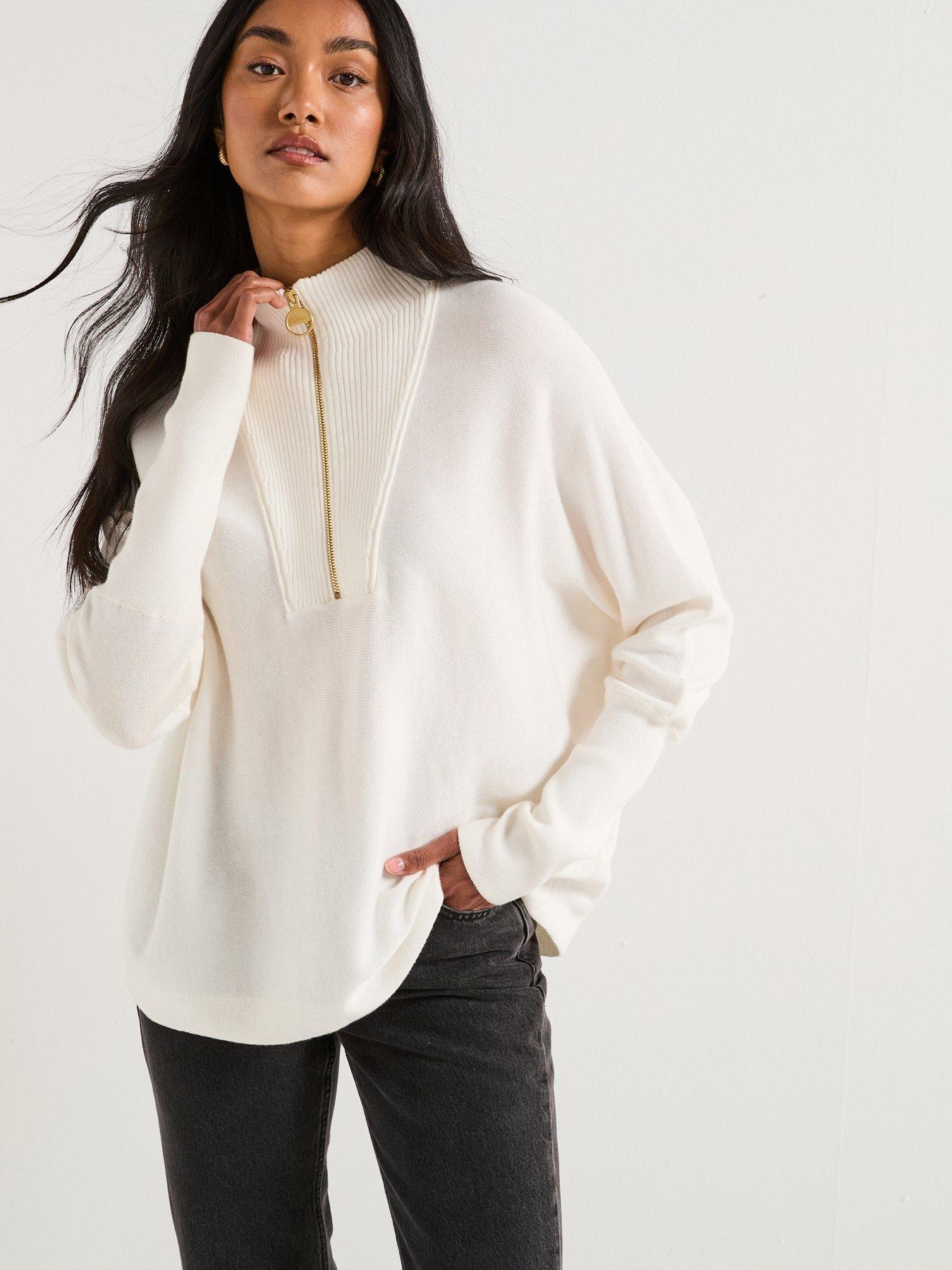 undefined Lola Knitted Jumper - Off White