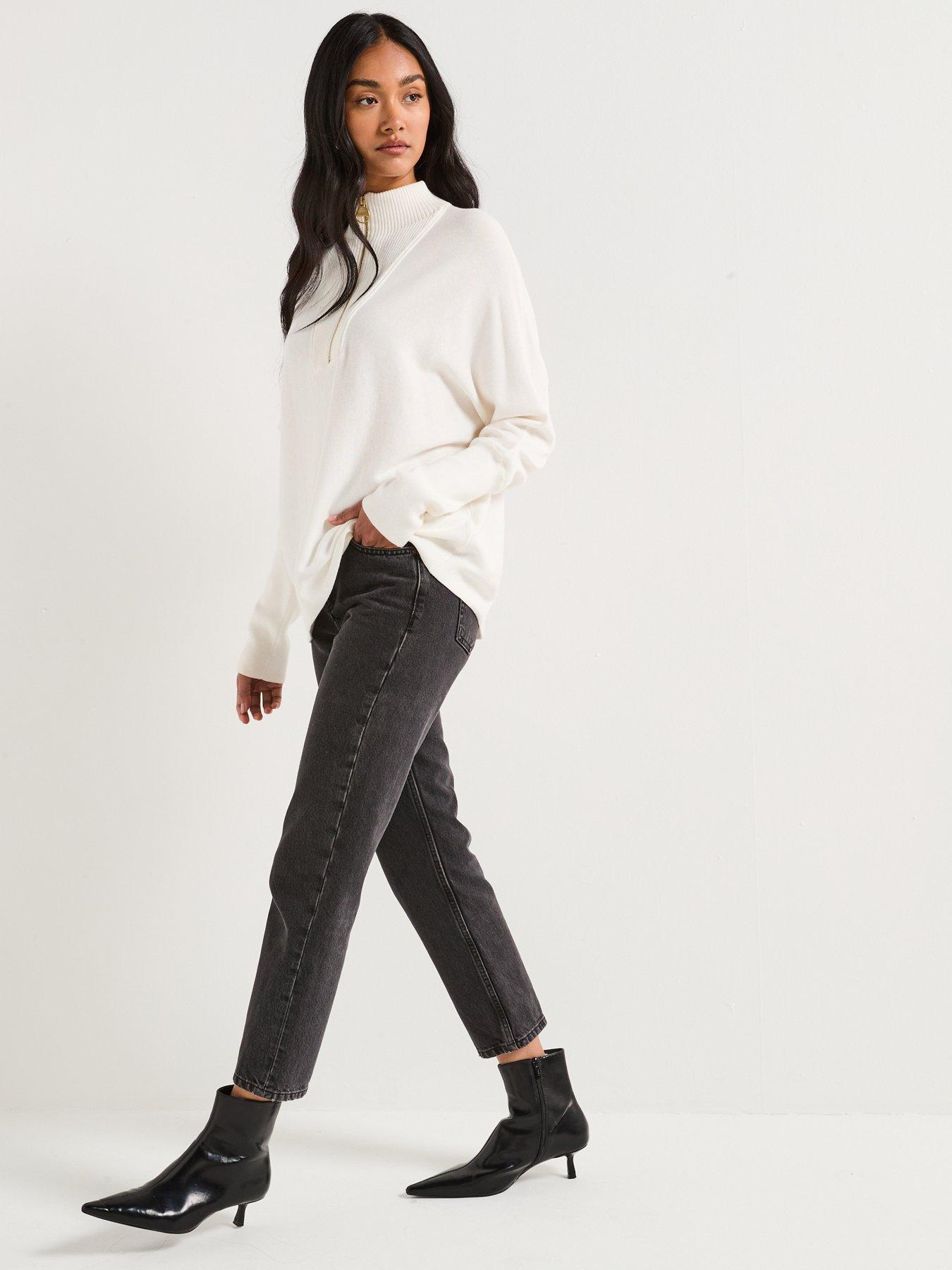 Image 3 of 6 of Barbour International Lola Knitted Jumper - Off White