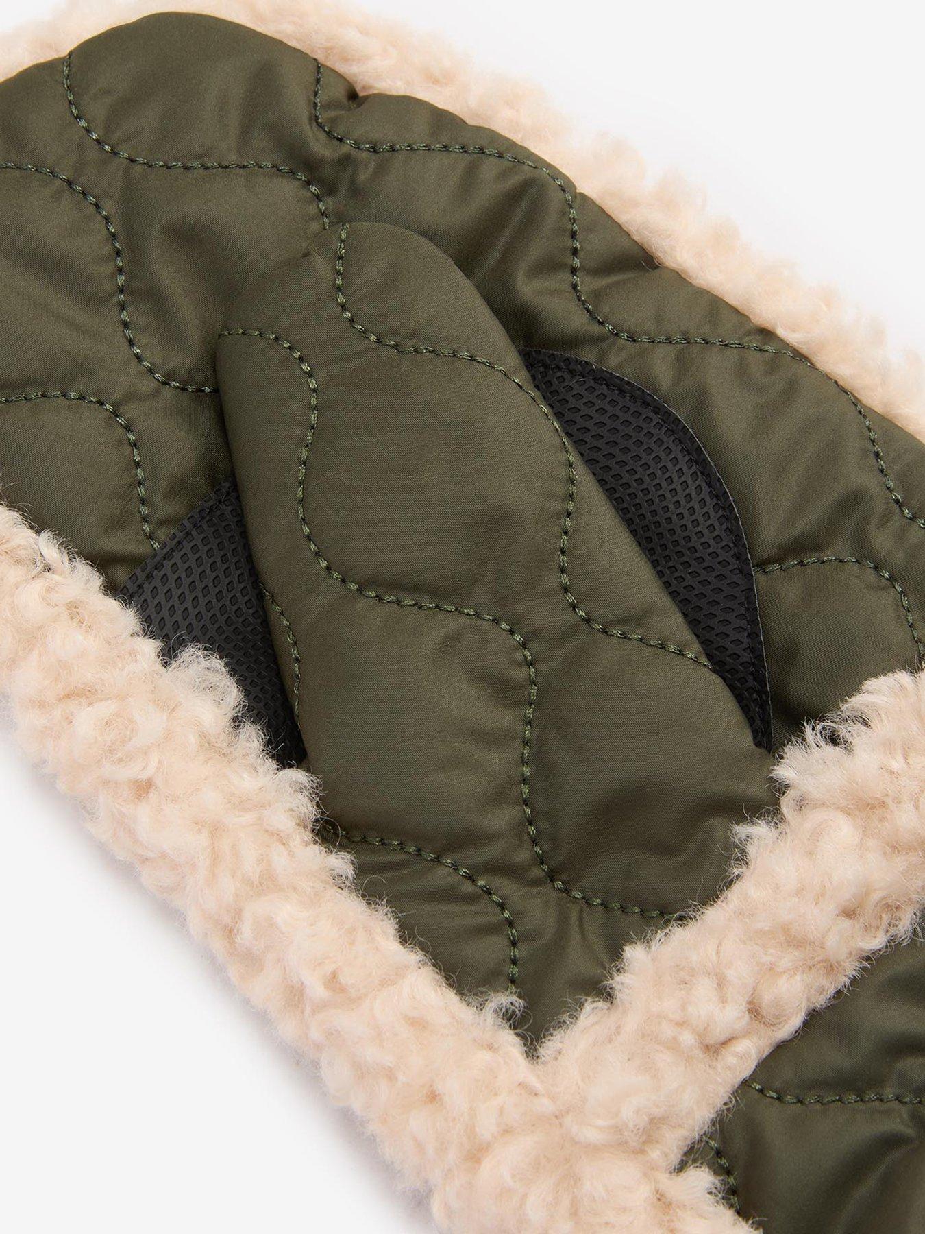 Image 2 of 4 of Barbour Marnie Waterproof Mittens - Green