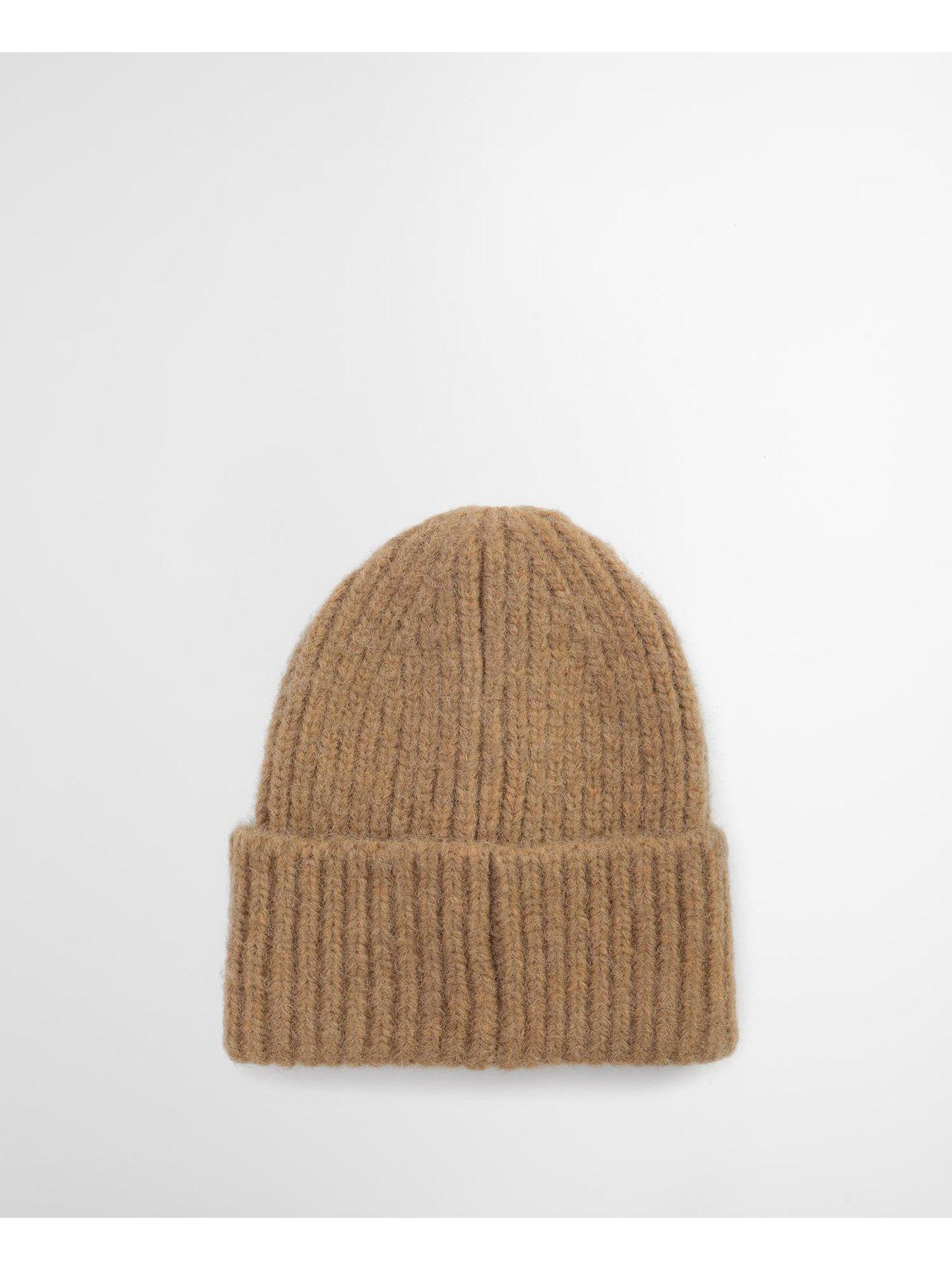 back image of barbour-meryl-beanie-hat-beige