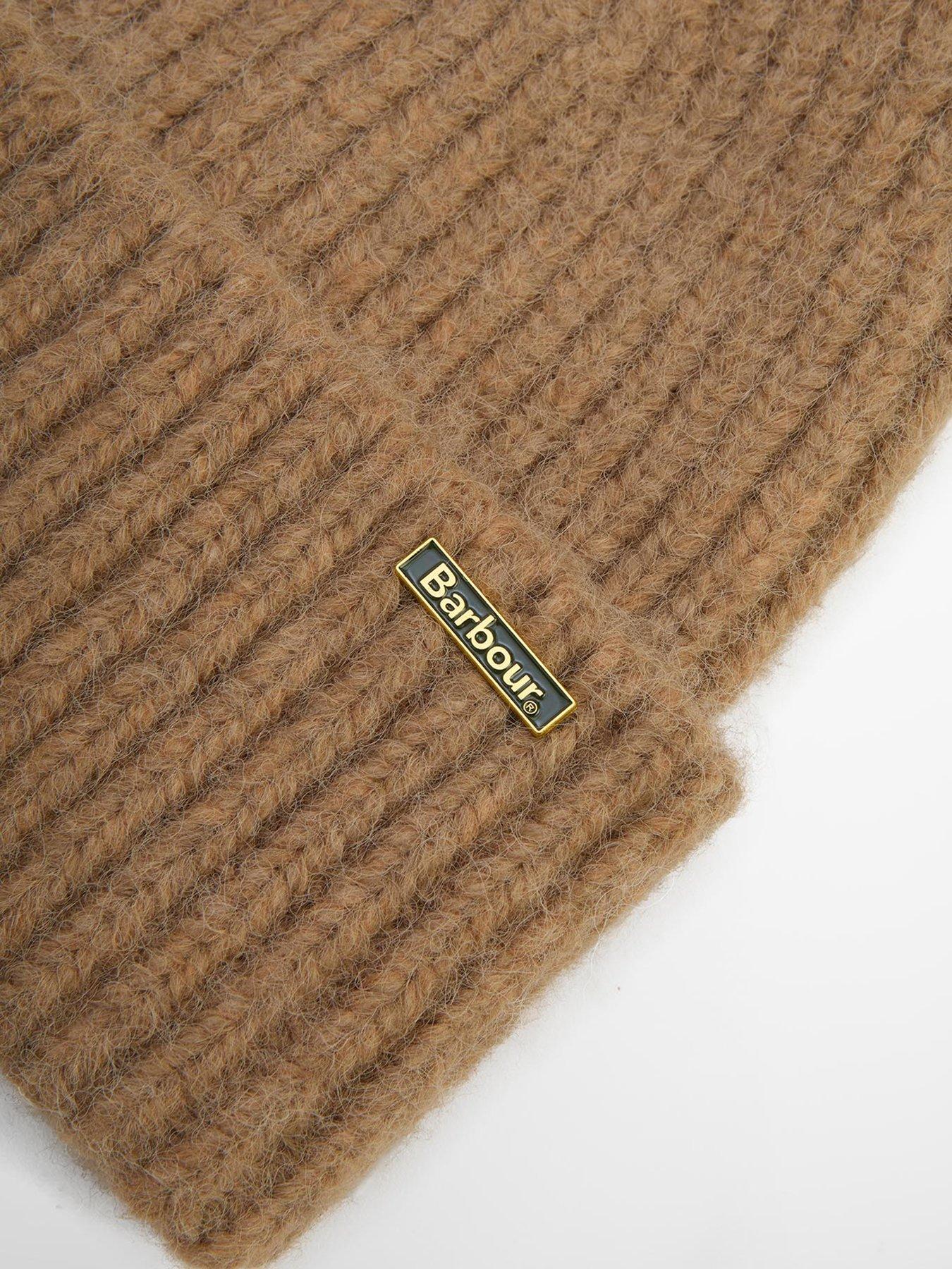  image of barbour-meryl-beanie-hat-beige