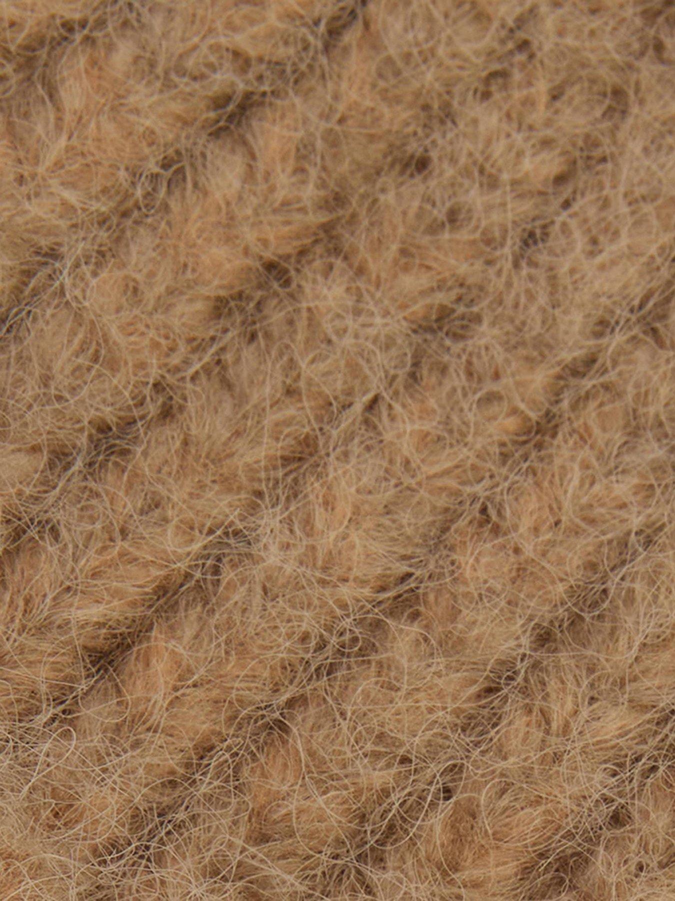 Image 4 of 4 of Barbour Meryl Beanie Hat - Beige