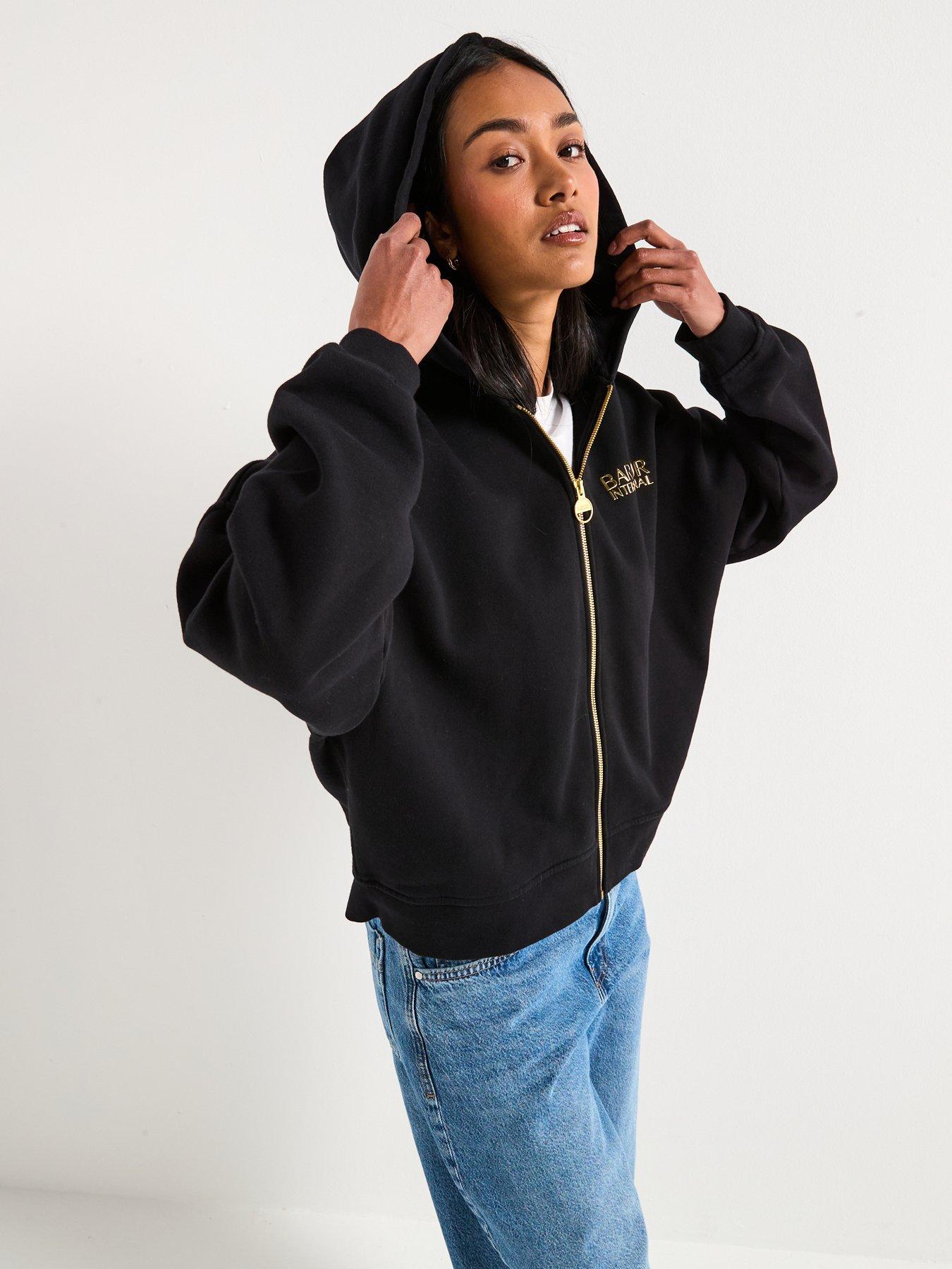 Image 5 of 5 of Barbour International Lana Zip Hoodie - Black