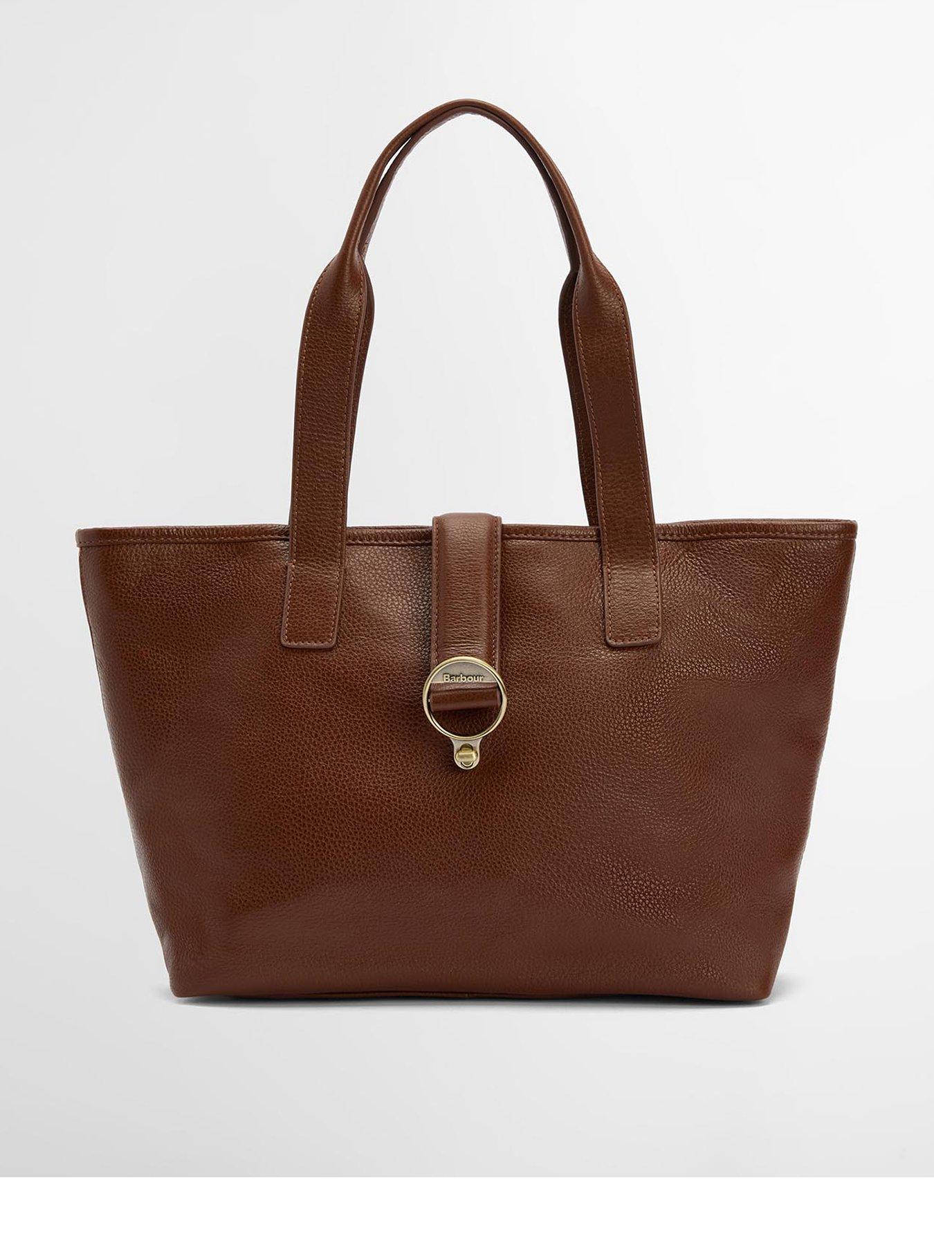 undefined Alder Leather Tote Bag - Brown