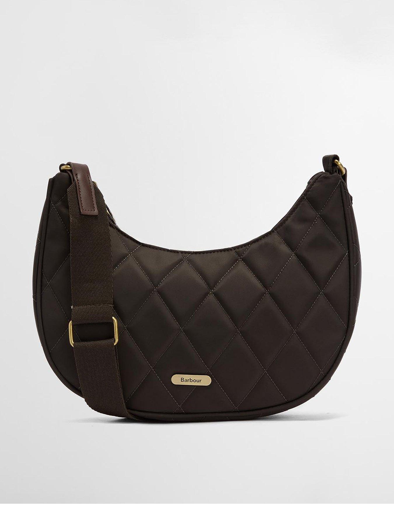 undefined Quilted Sling Shoulder Bag - Green