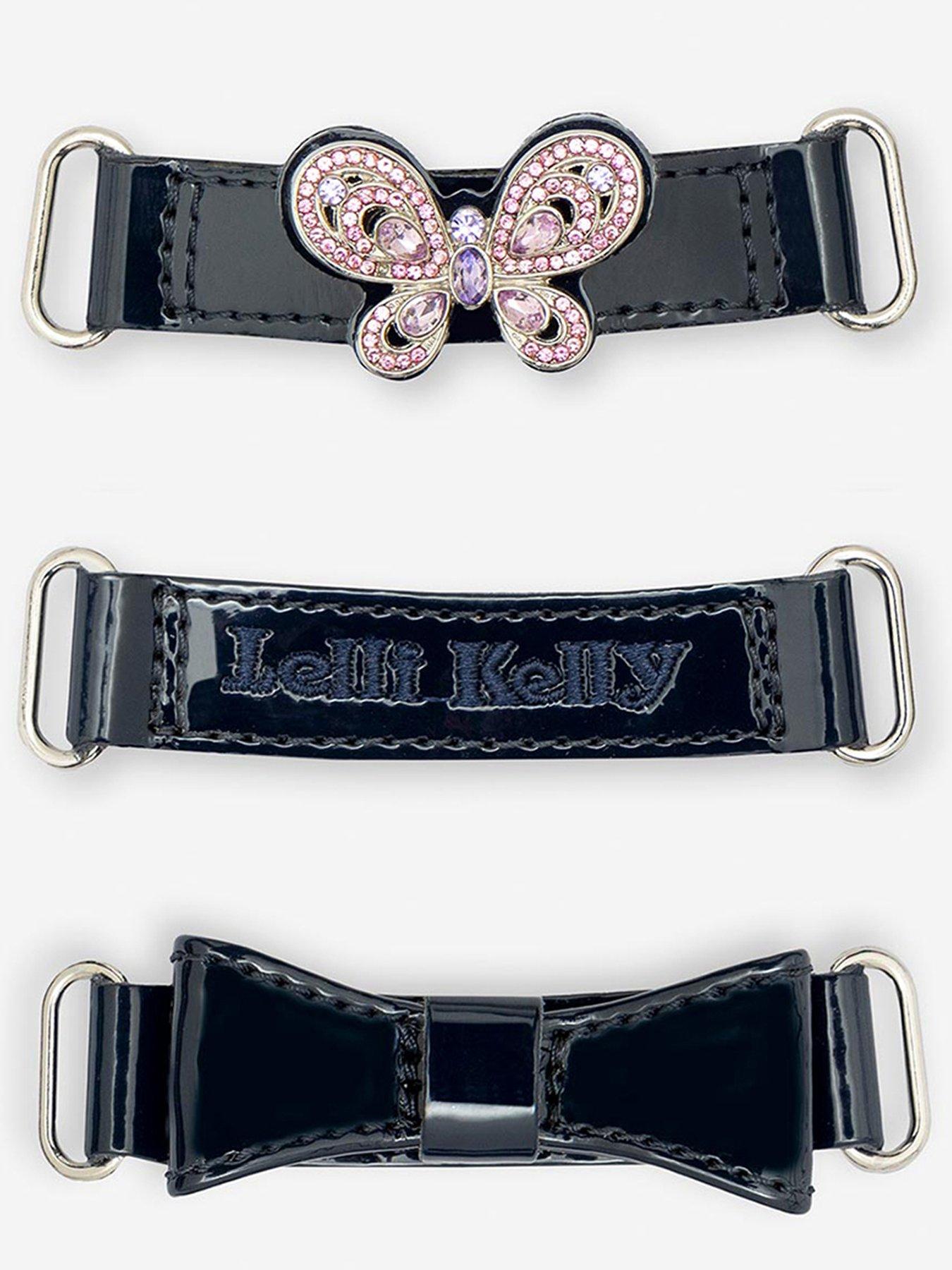 Image 5 of 5 of Lelli Kelly Melody Patent Interchangeable Strap School Shoe - Black