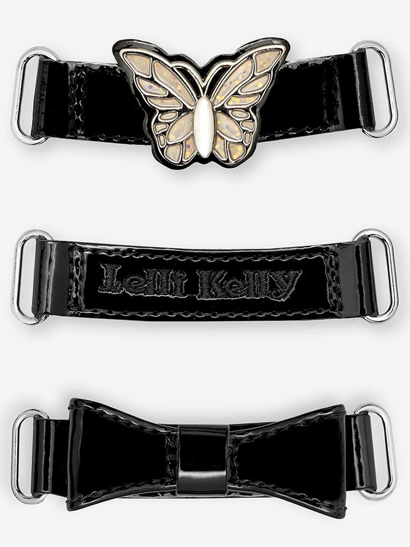 Image 5 of 5 of Lelli Kelly Delilah Patent Interchangeable Strap School Shoe - Black