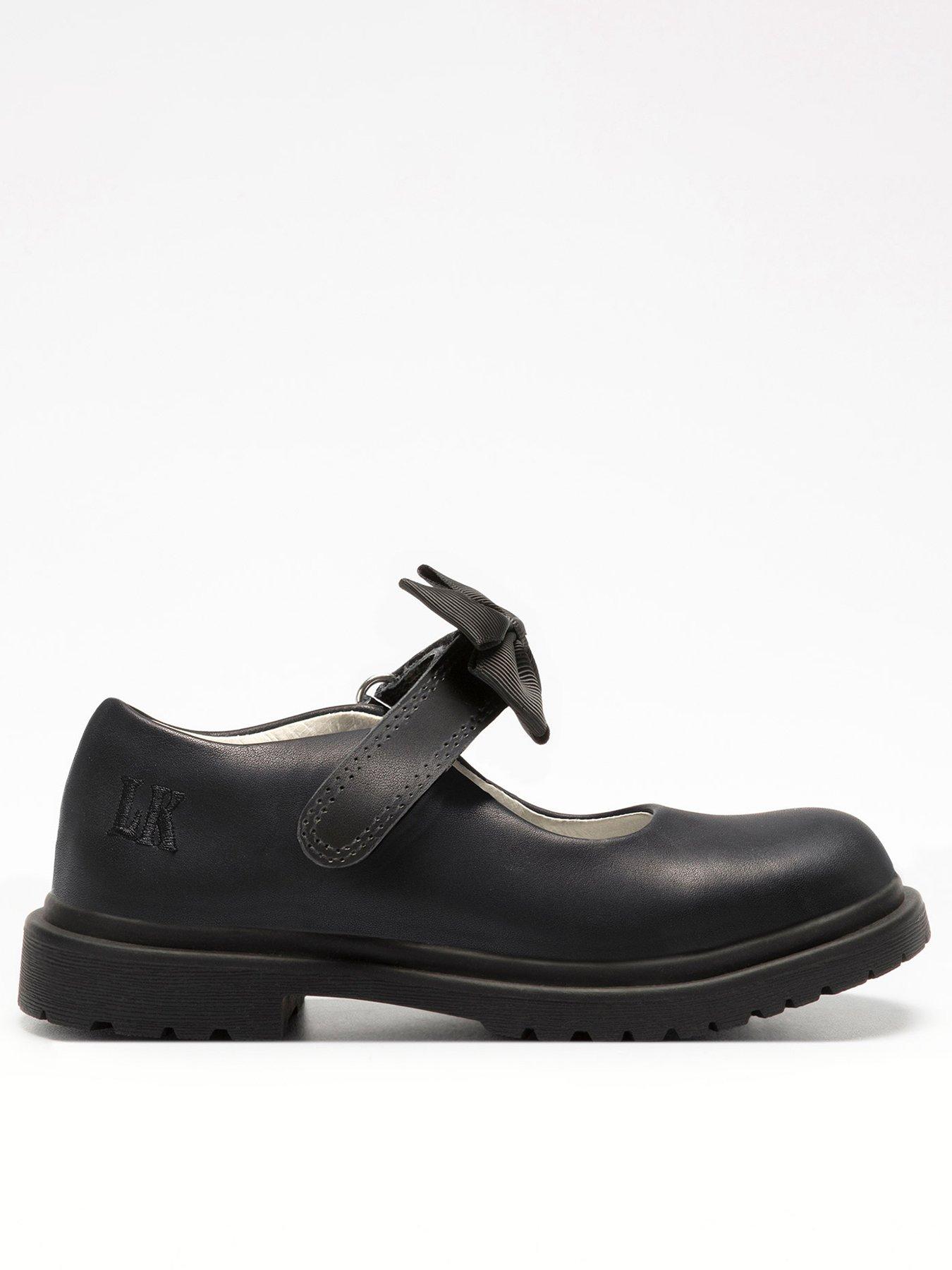 undefined Junior Masie Bow School Shoe Miss Lk - Black