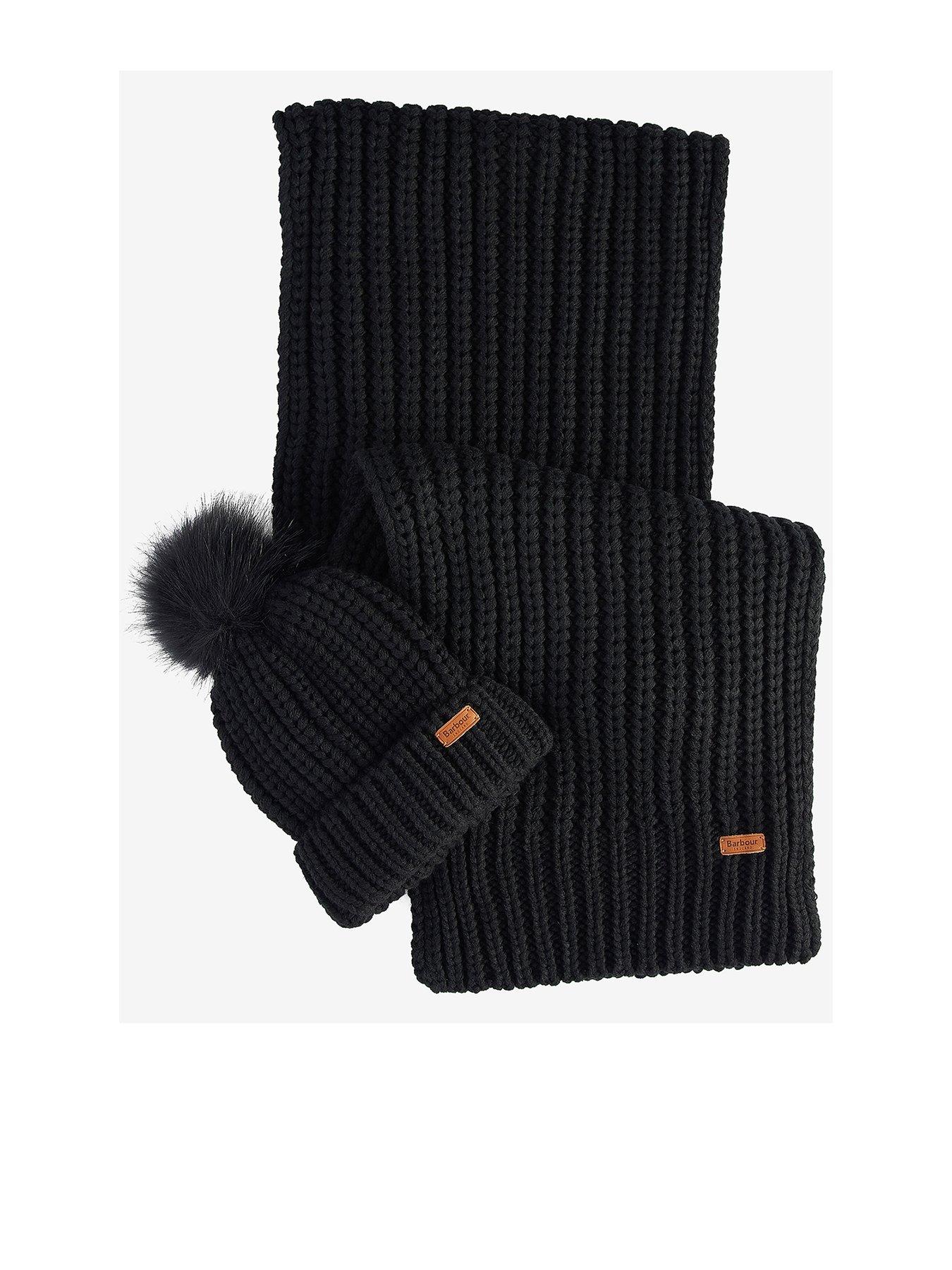 undefined Barbour Saltburn Beanie & Scarf Gift Set