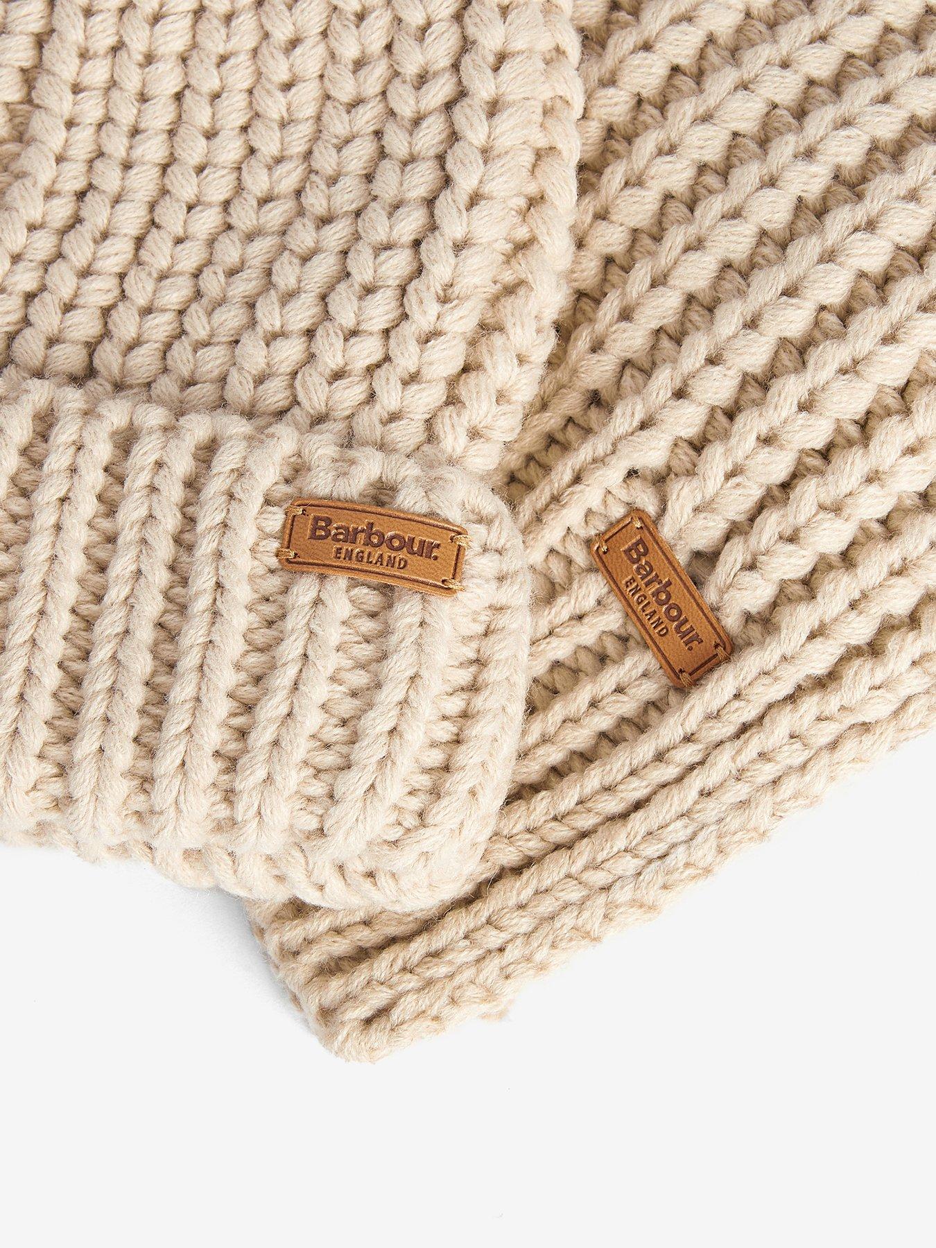  image of barbour-saltburn-beanie-amp-scarf-gift-set