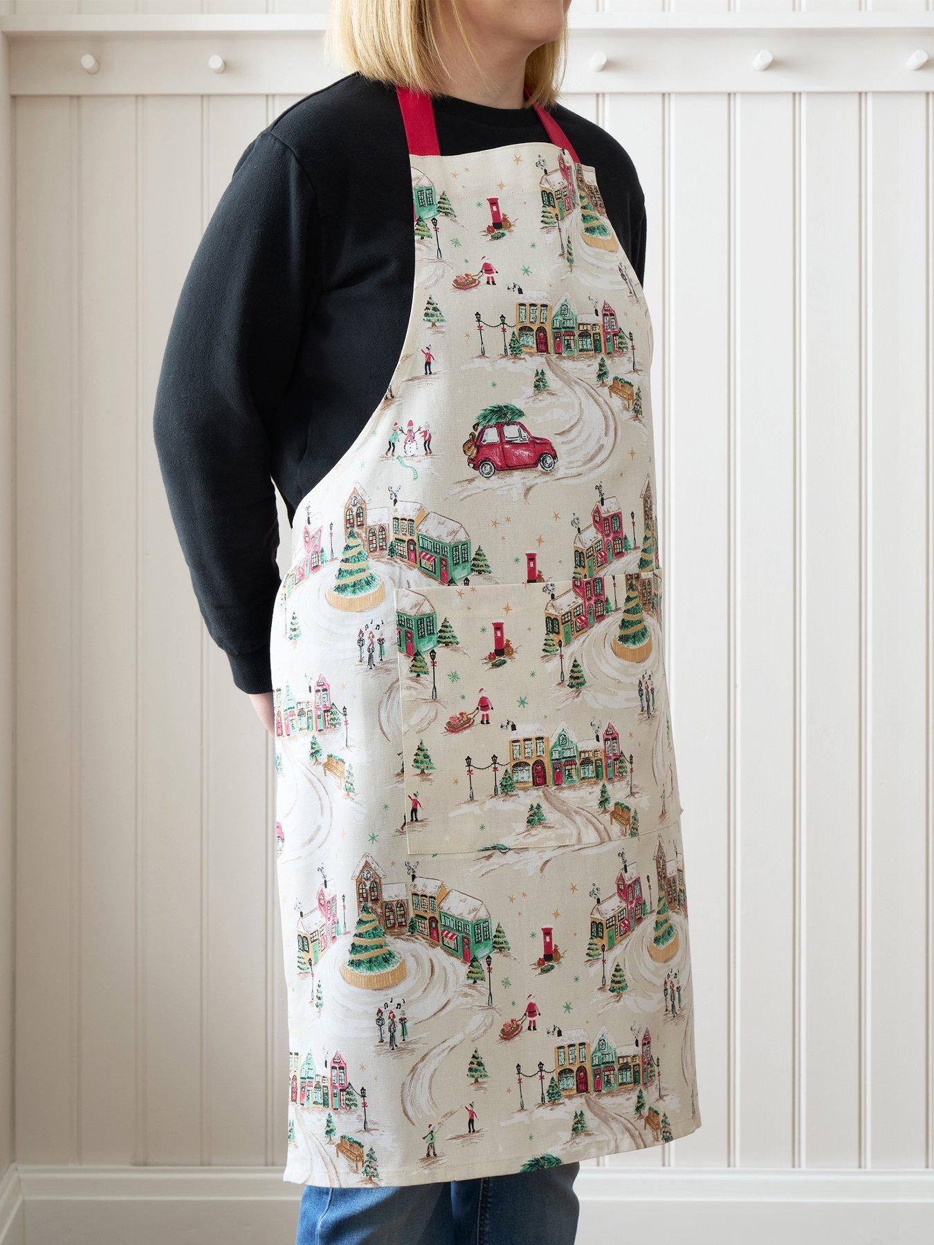 undefined Christmas Town Apron