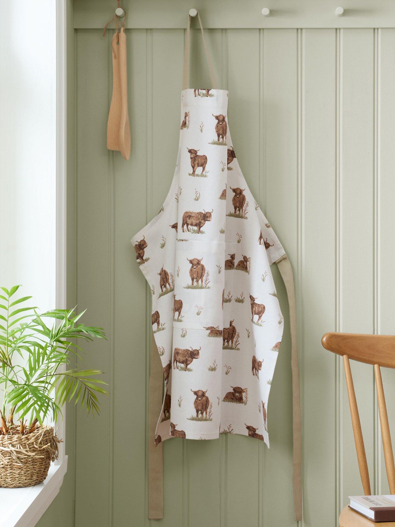 undefined Angus Highland Cow Apron